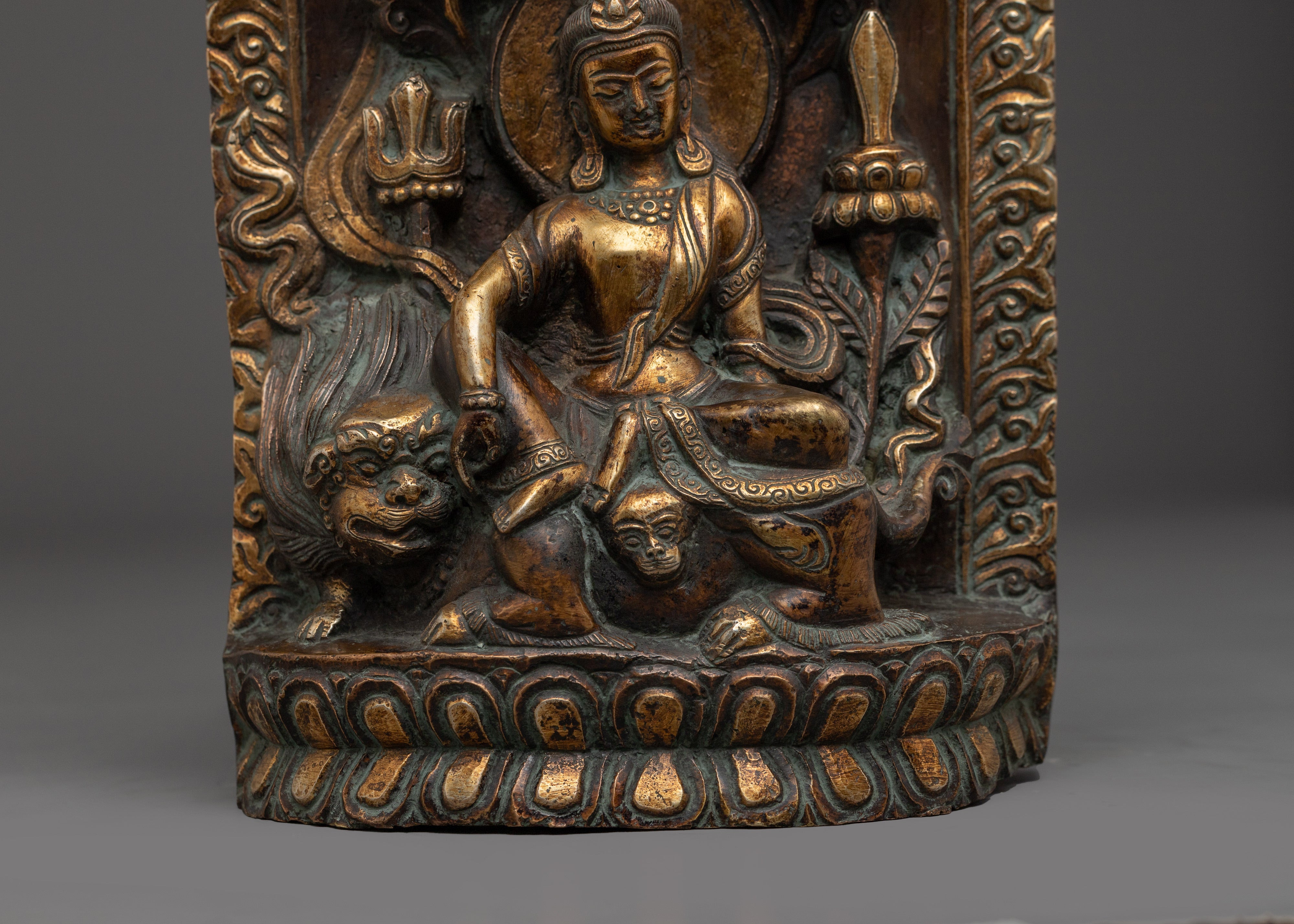 Compassionate Deity Lokeshwor | Handcrafted Buddhist Artwork