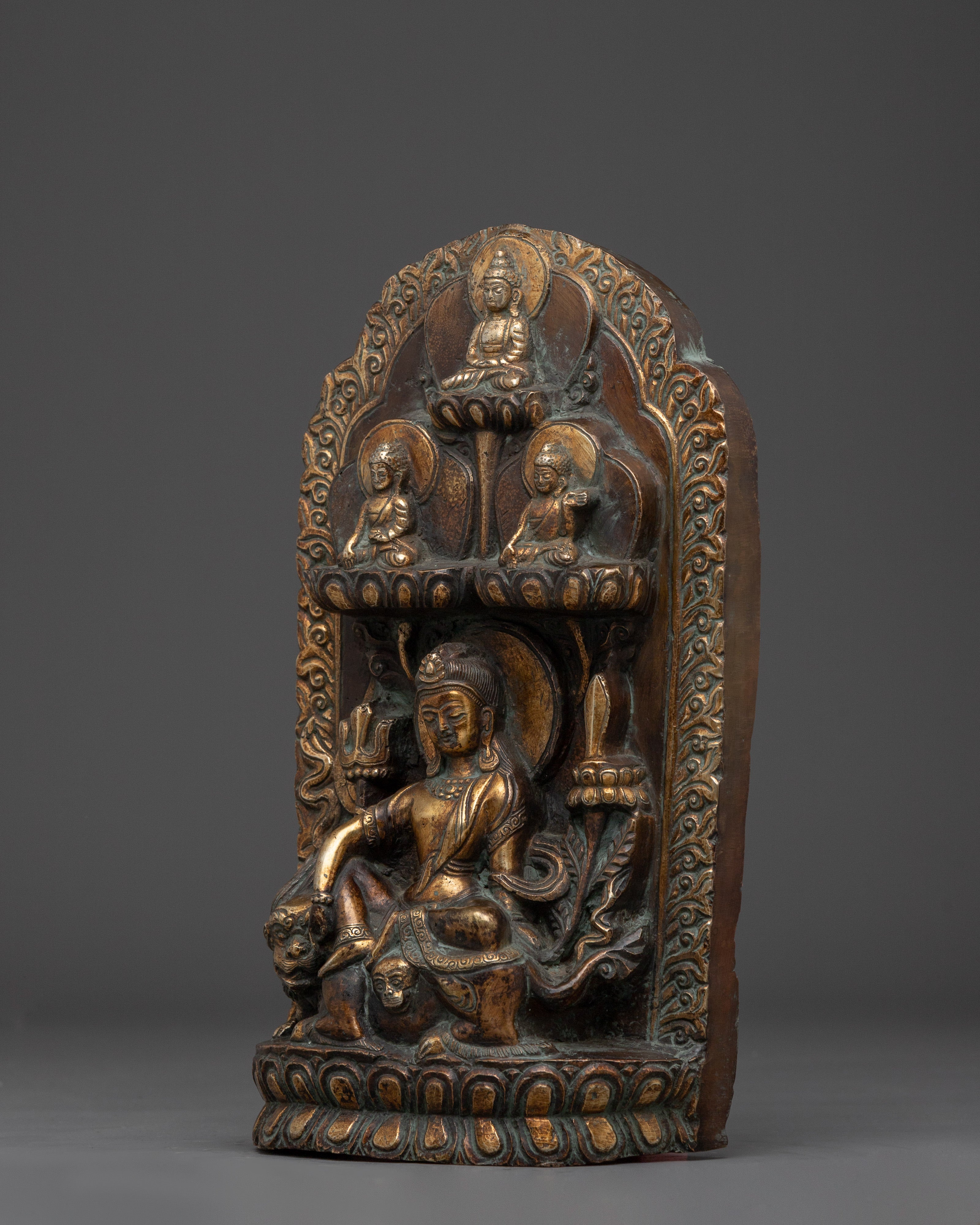 Compassionate Deity Lokeshwor | Handcrafted Buddhist Artwork