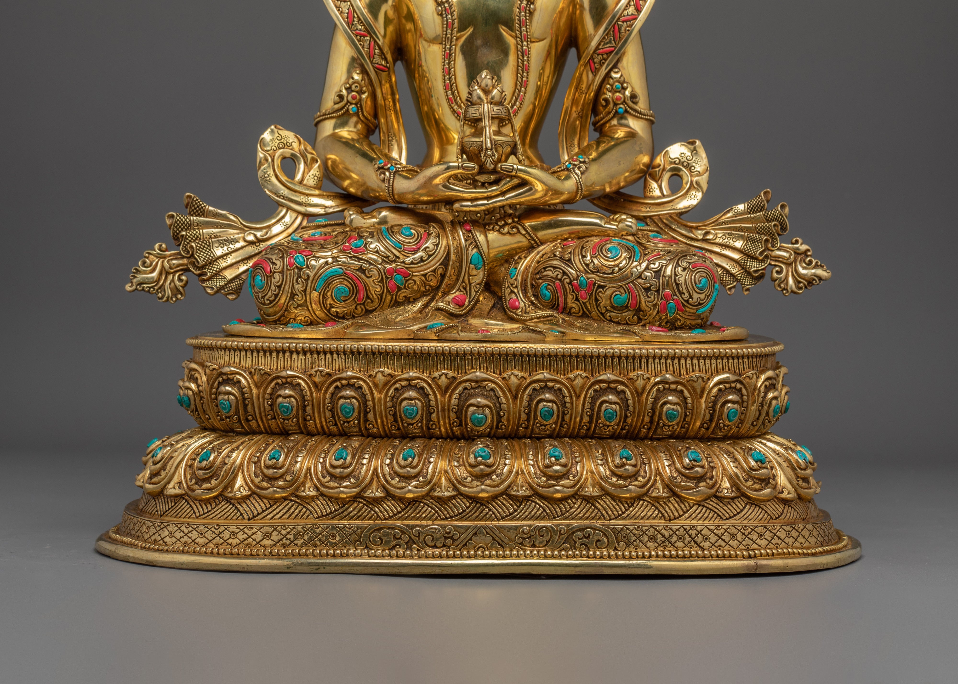 Amitayus, Peaceful Buddha | Nepali Handmade Figurine