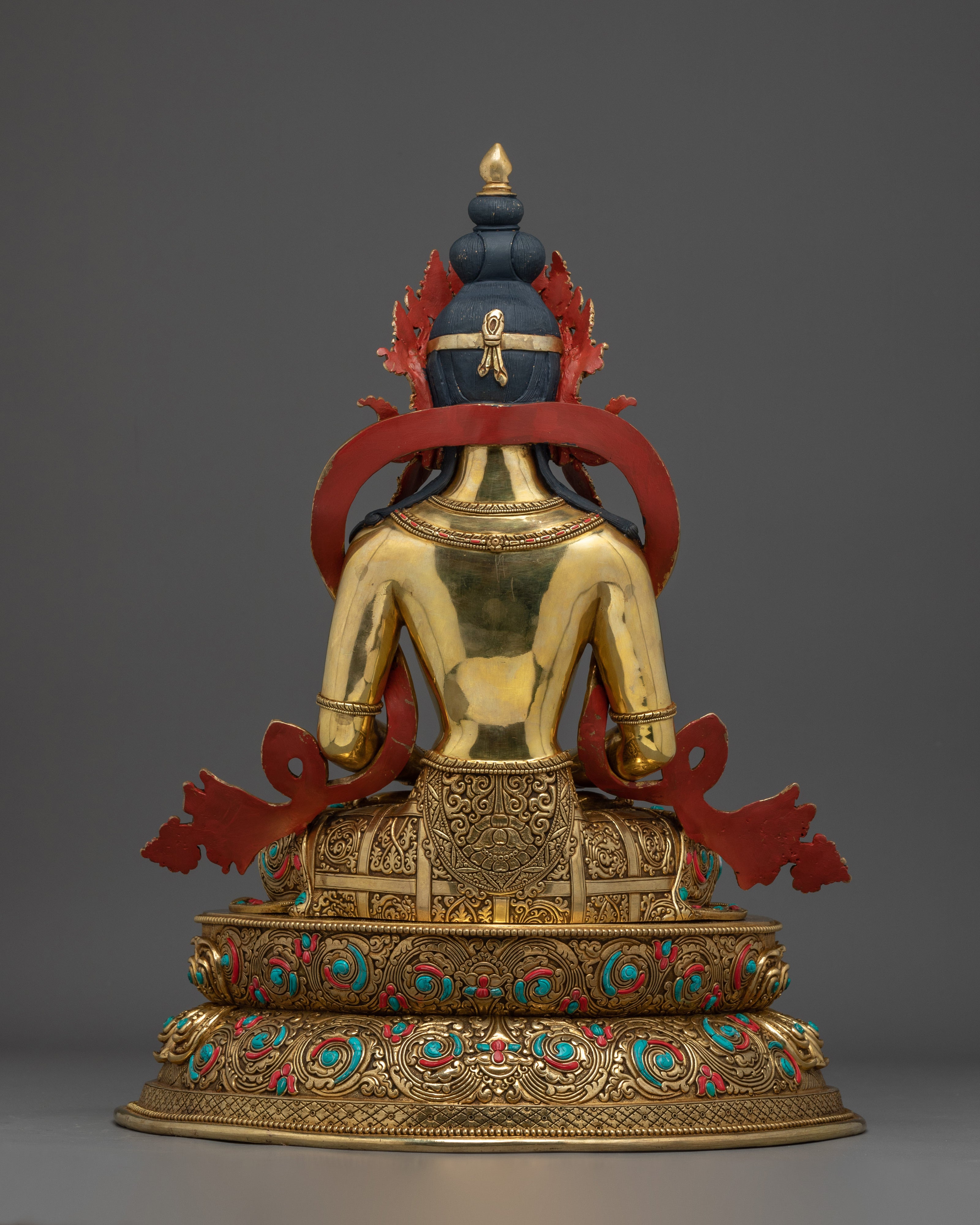 Amitayus, Peaceful Buddha | Nepali Handmade Figurine