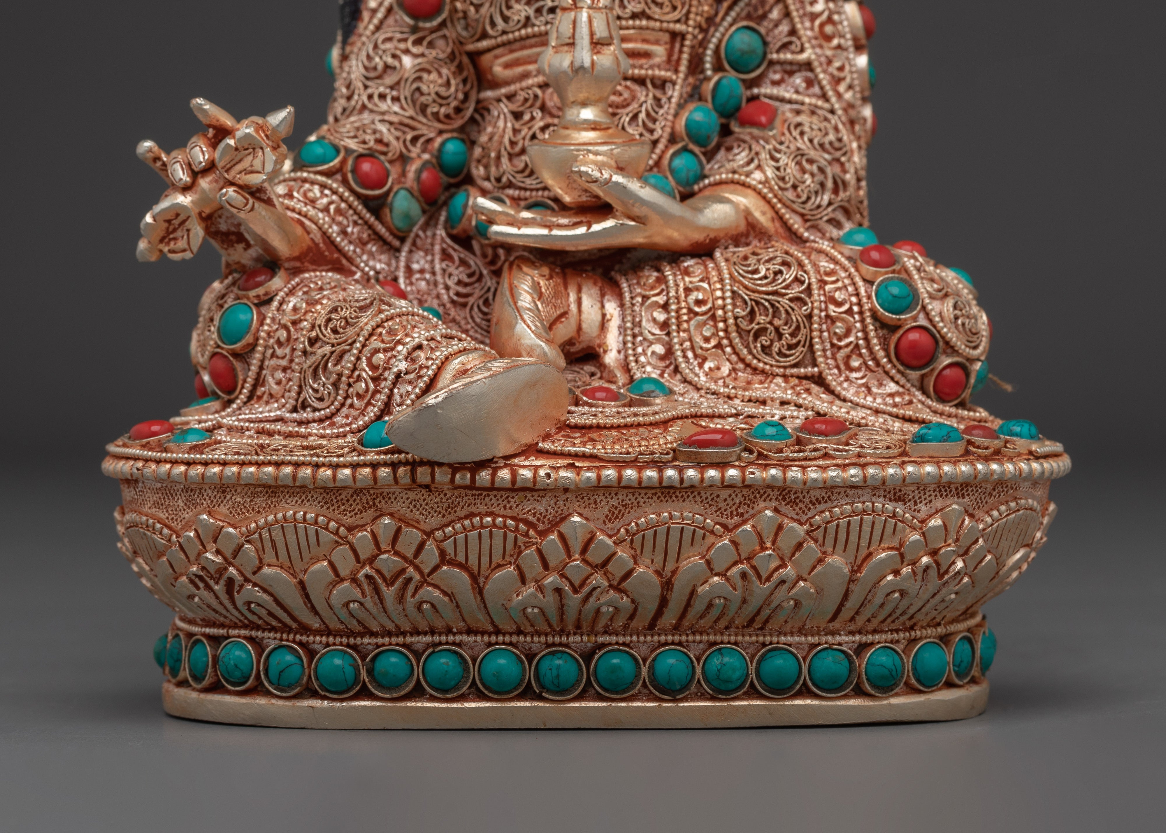 Meditation Idol Guru Rinpoche | Handmade Nepali Statue
