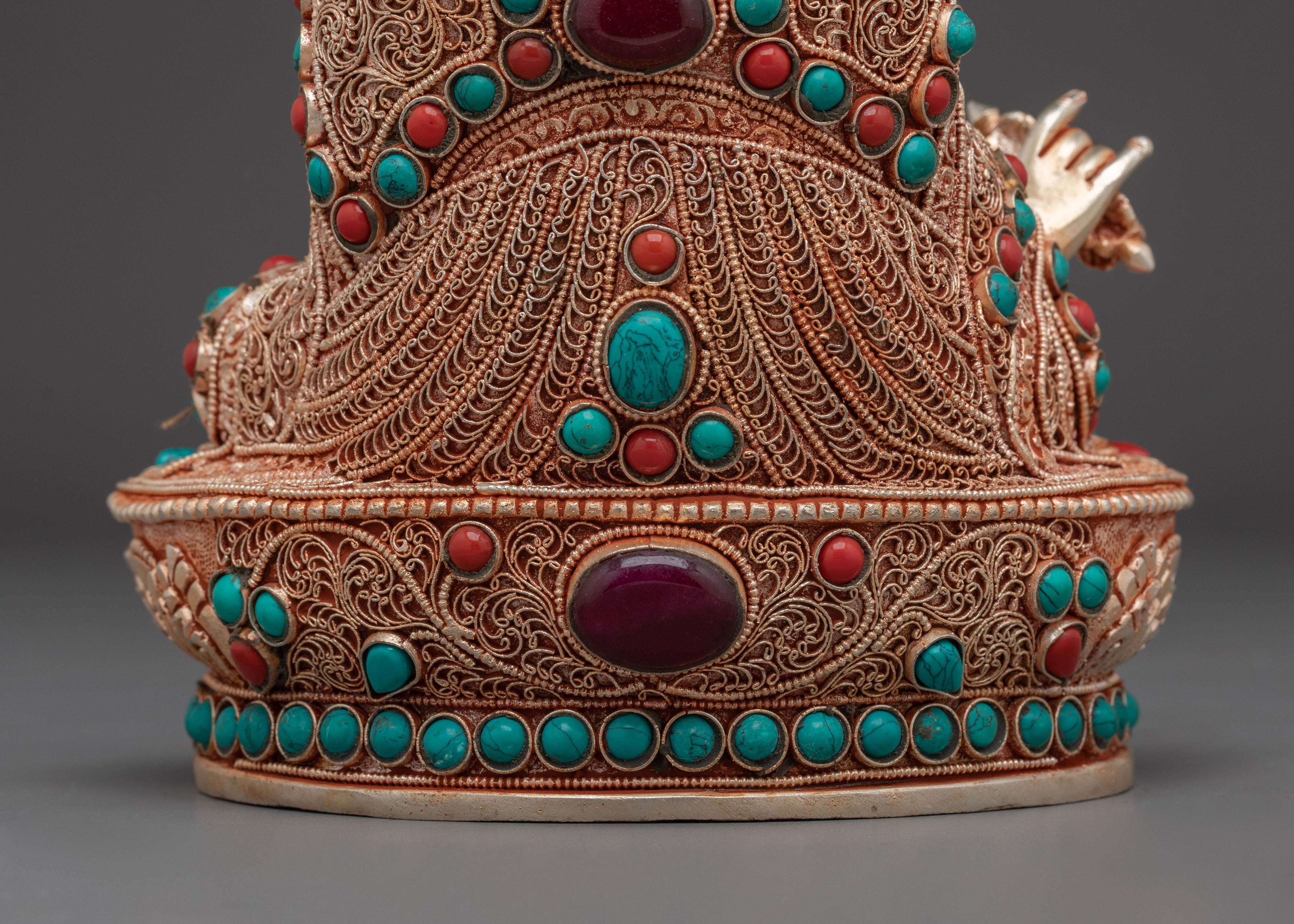 Meditation Idol Guru Rinpoche | Handmade Nepali Statue