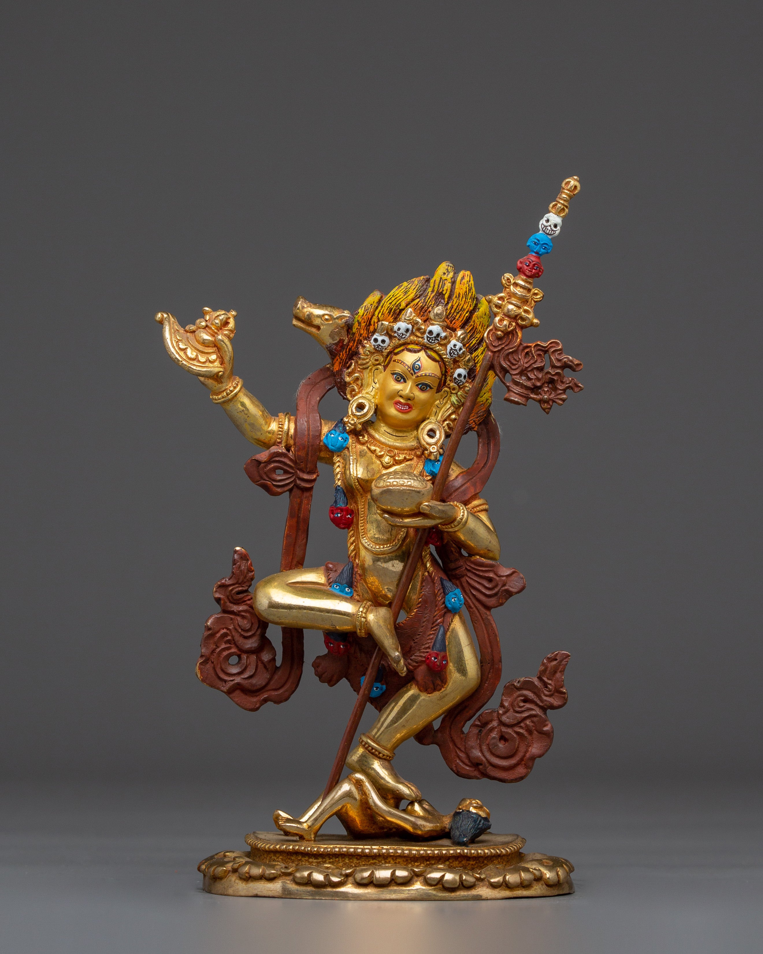 Wrathful Dakini Dorje Phagmo | Nepali Handcrafted Statue