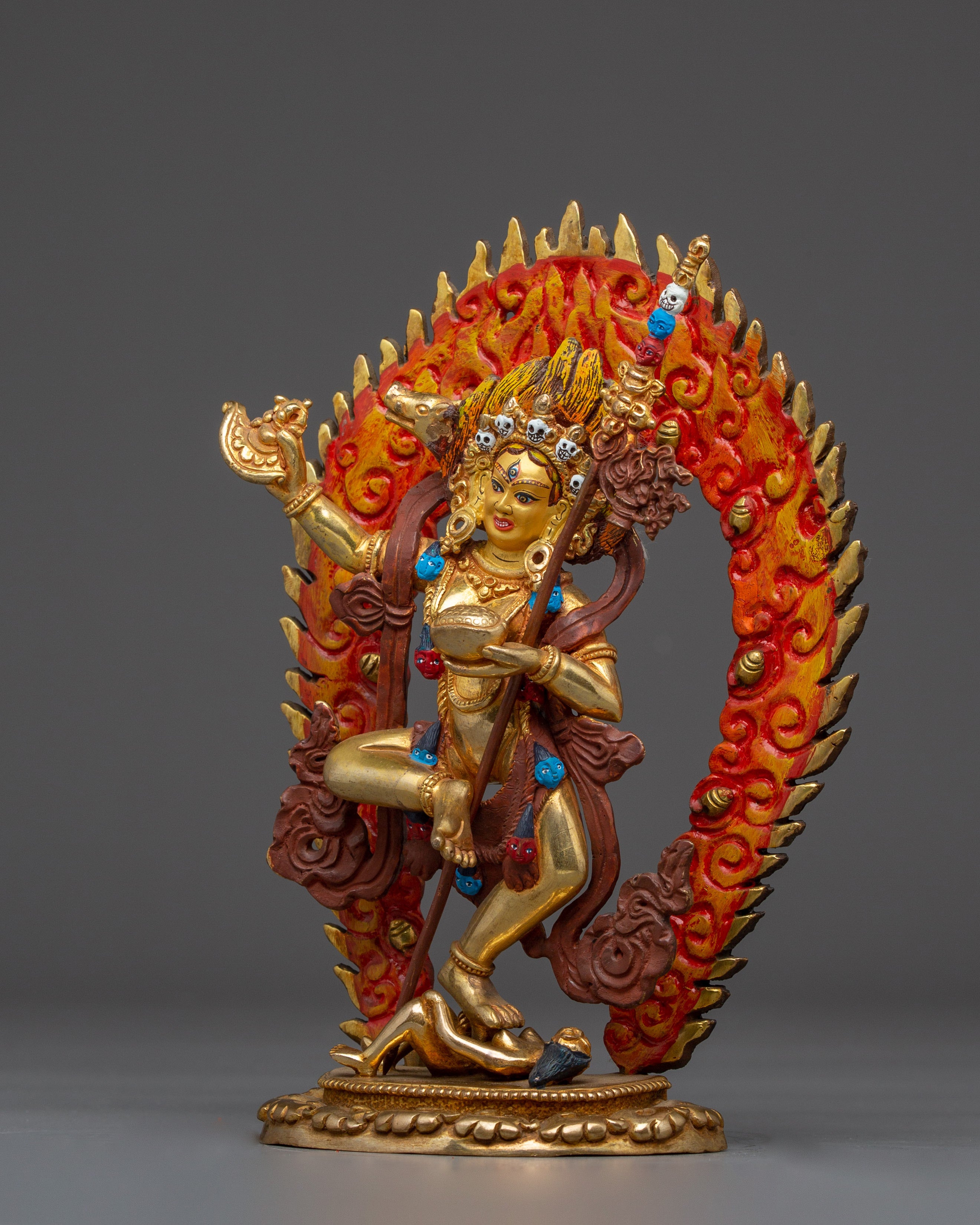 Wrathful Dakini Dorje Phagmo | Nepali Handcrafted Statue