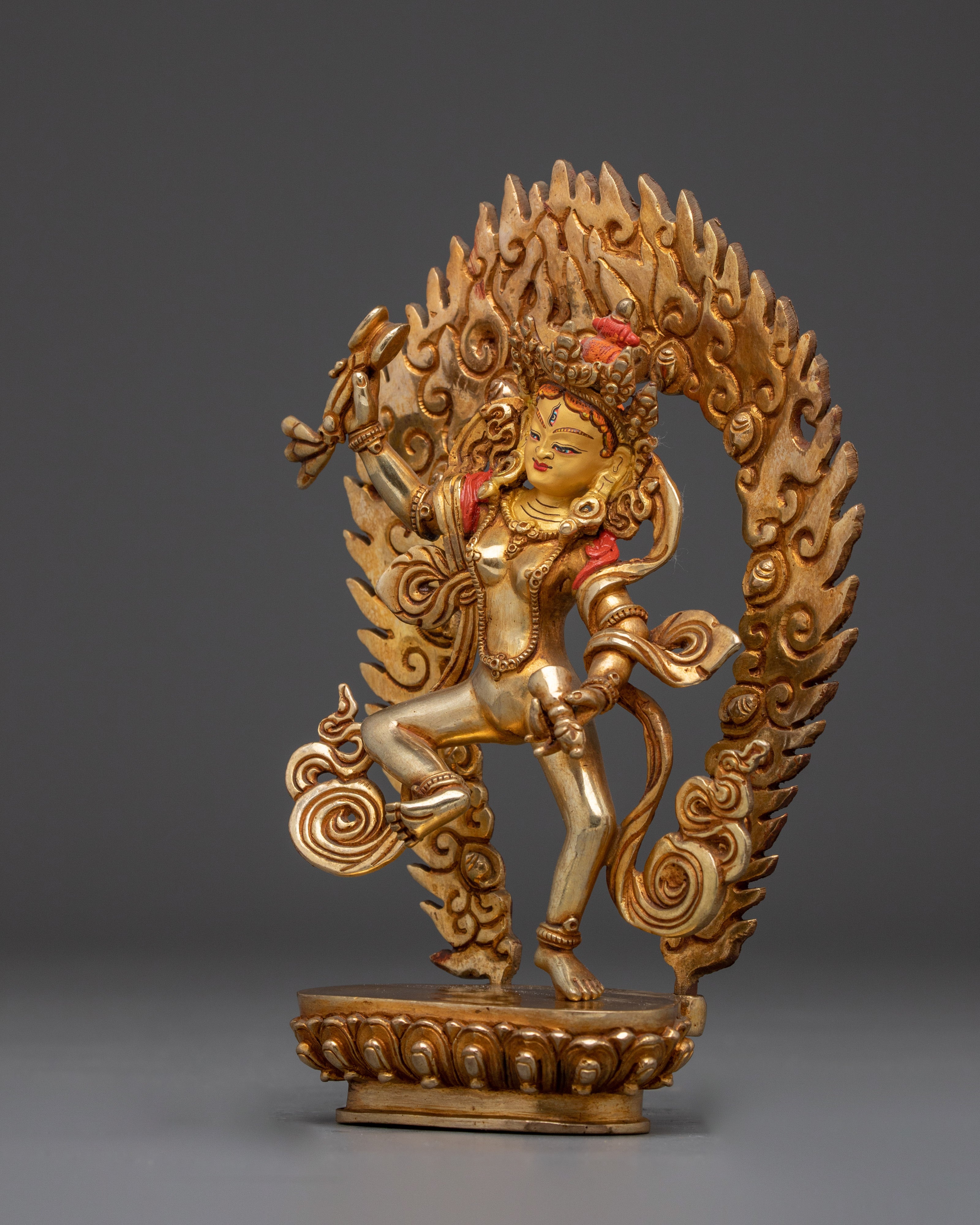 Tibetan Yogini Machig Labdron | Handmade Nepali Buddhist Art
