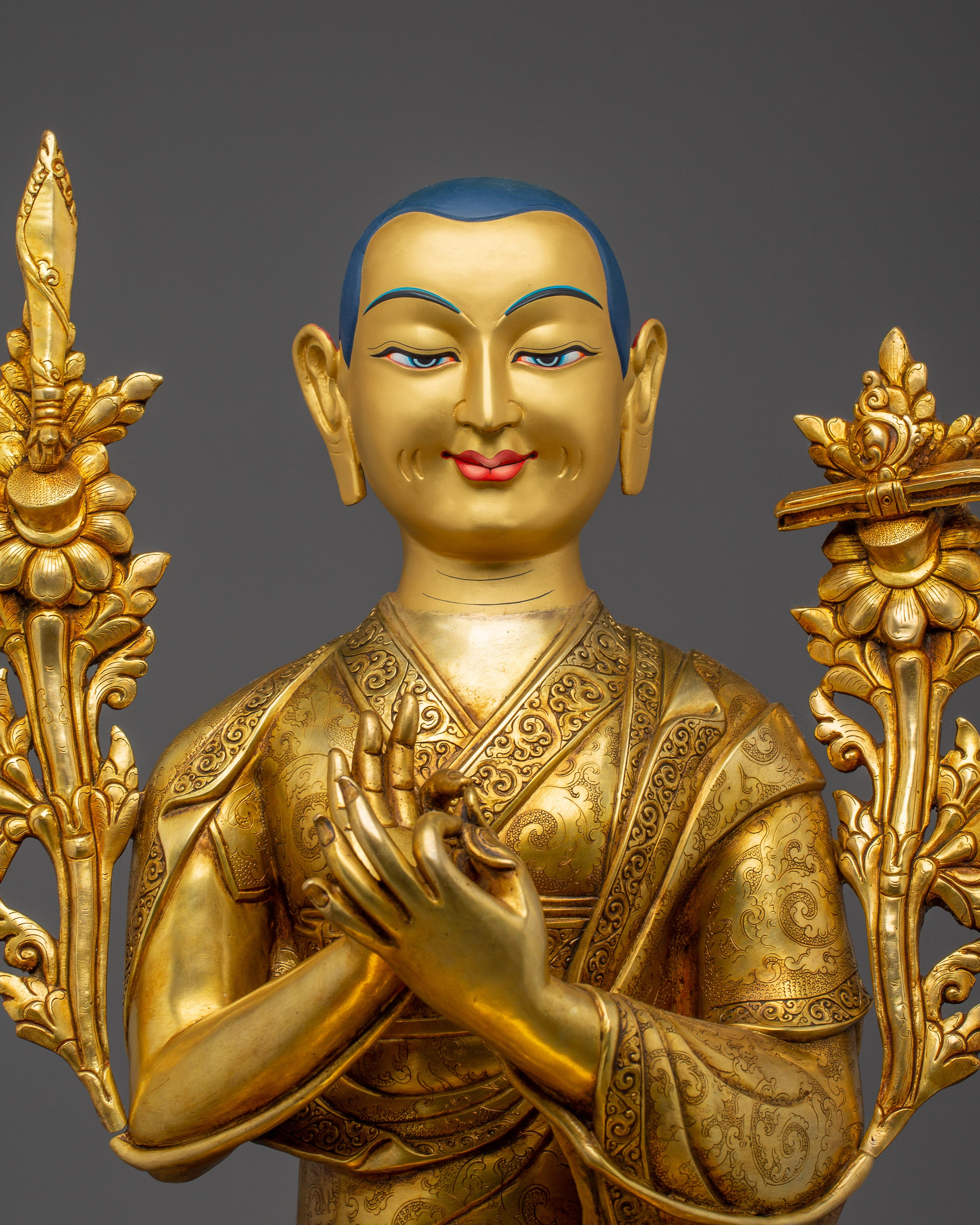 Tsongkhapa Statue set: Powerful Spiritual Artwork