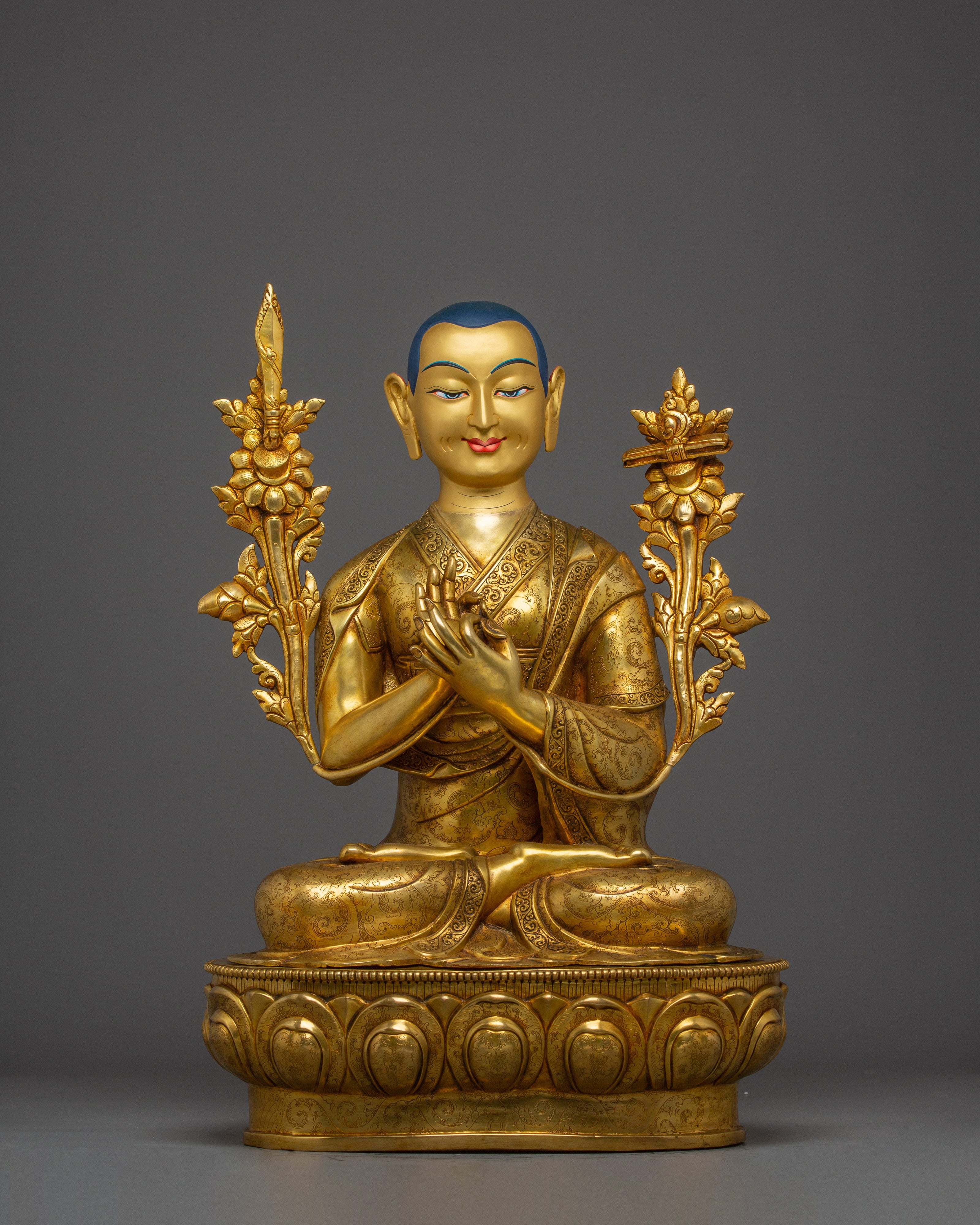 Tsongkhapa Statue set: Powerful Spiritual Artwork