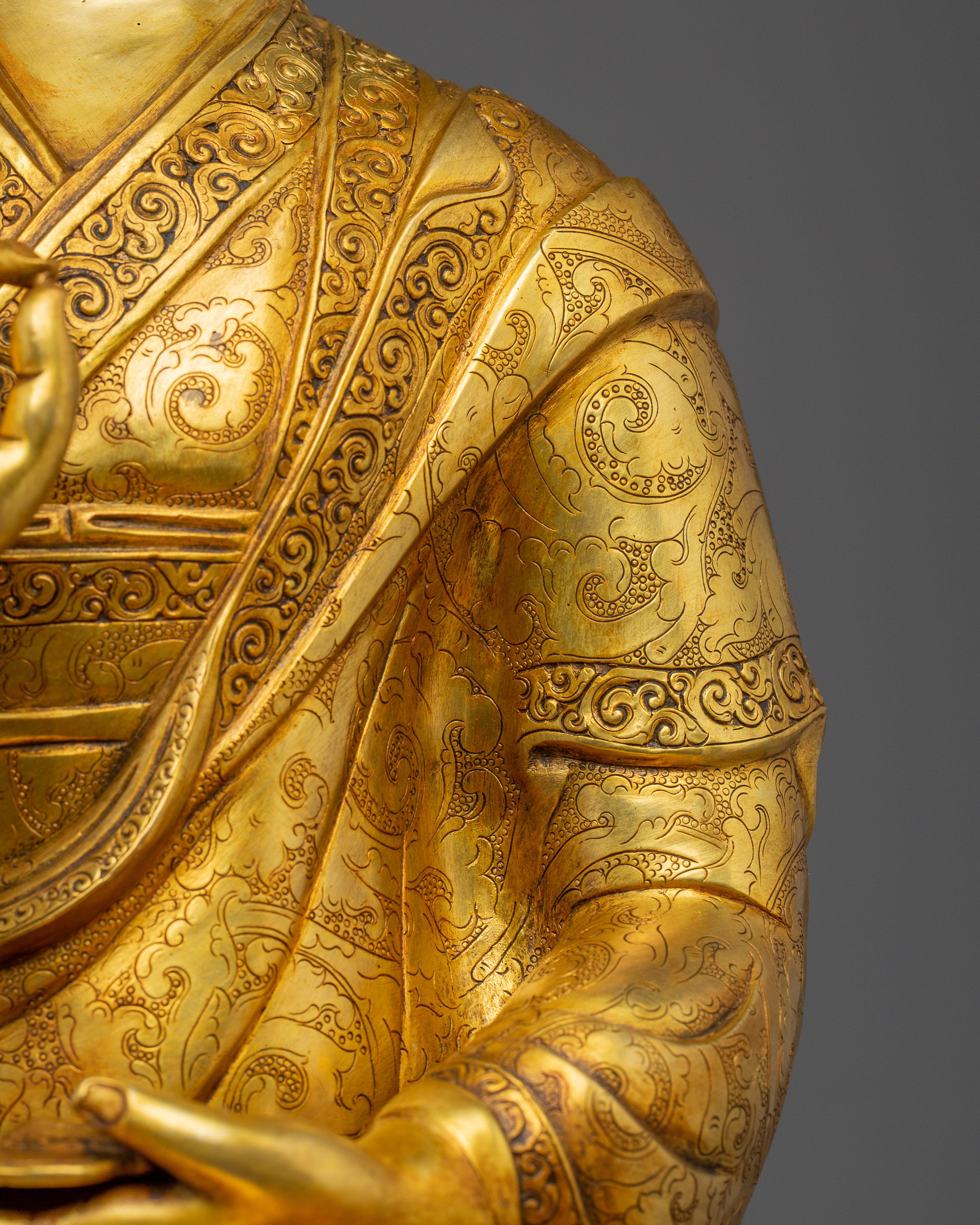 Tsongkhapa Statue set: Powerful Spiritual Artwork