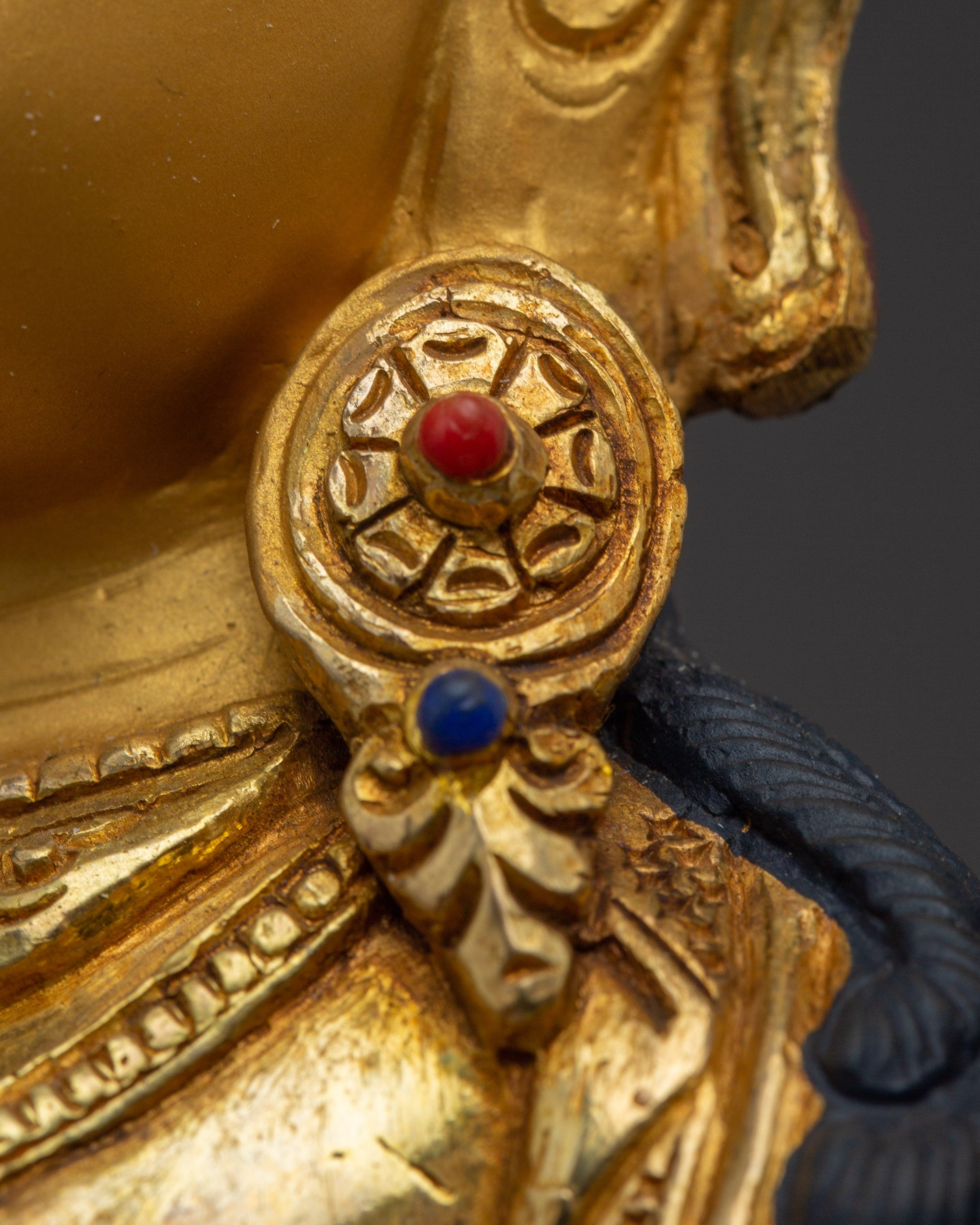 Handmade Buddhist Artwork of Green Tara | Goddess of Compassion