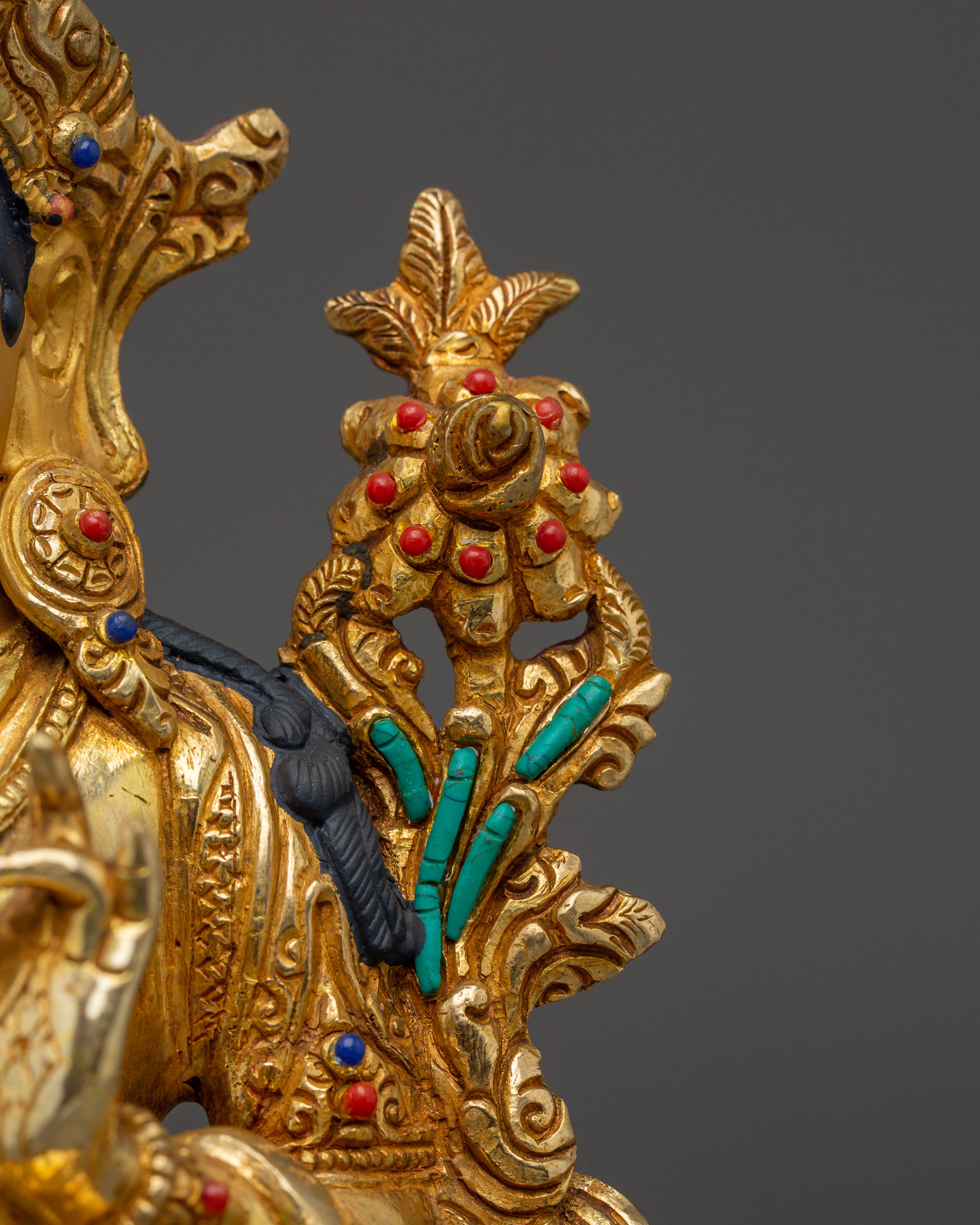 Handmade Buddhist Artwork of Green Tara | Goddess of Compassion