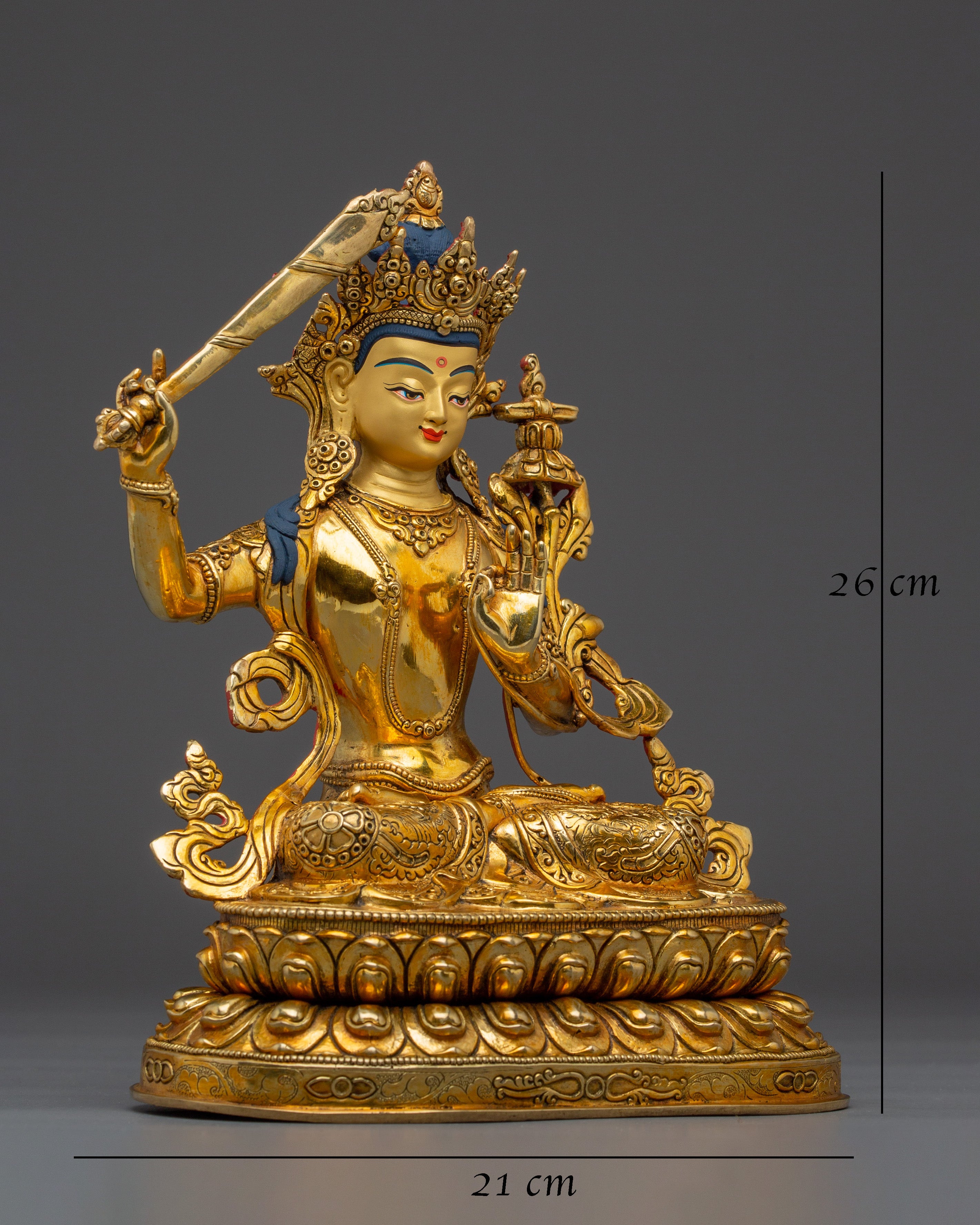 Radiant Wisdom Bodhisattva Manjushri Art