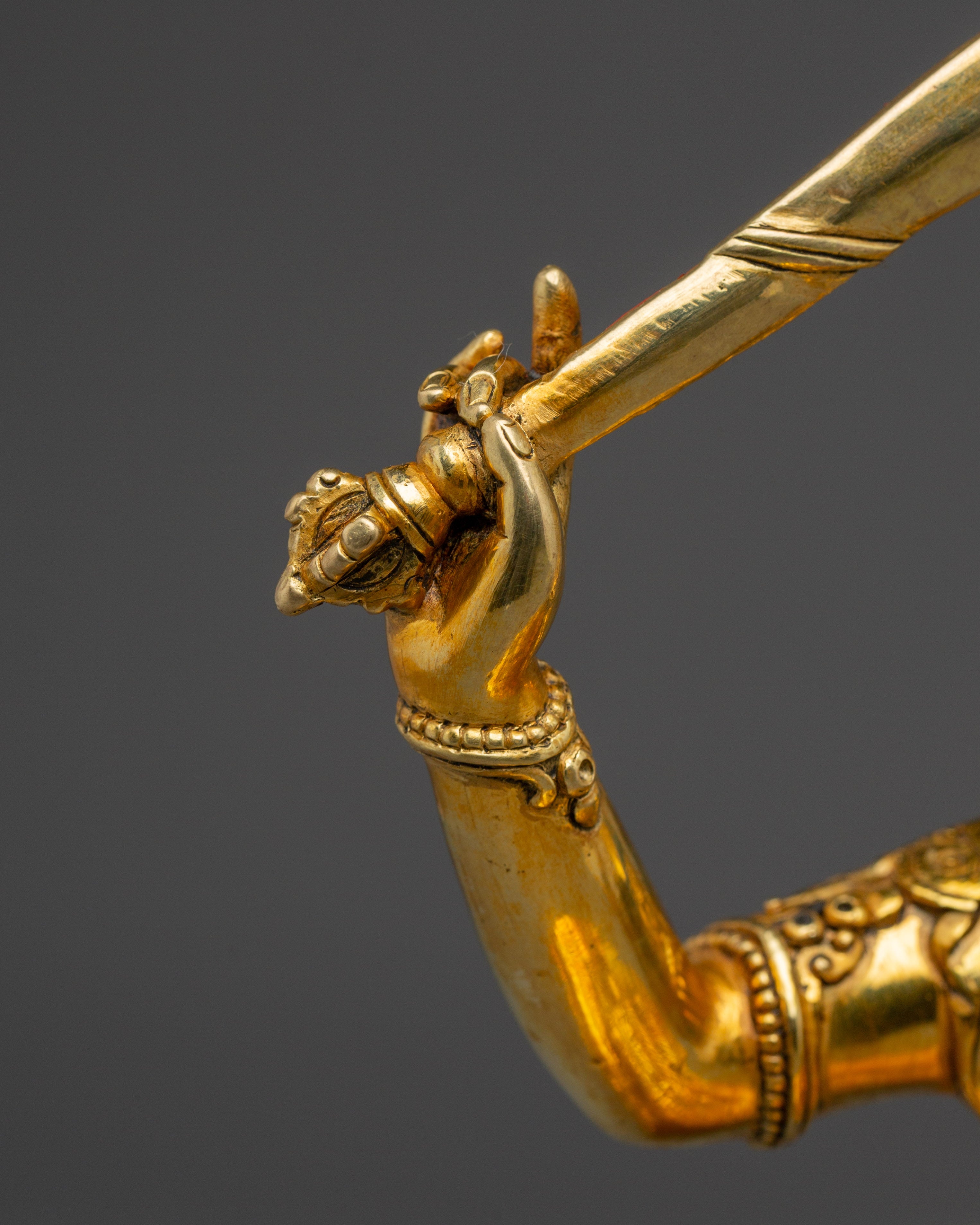 Radiant Wisdom Bodhisattva Manjushri Art | Buddhist Spiritual Statue