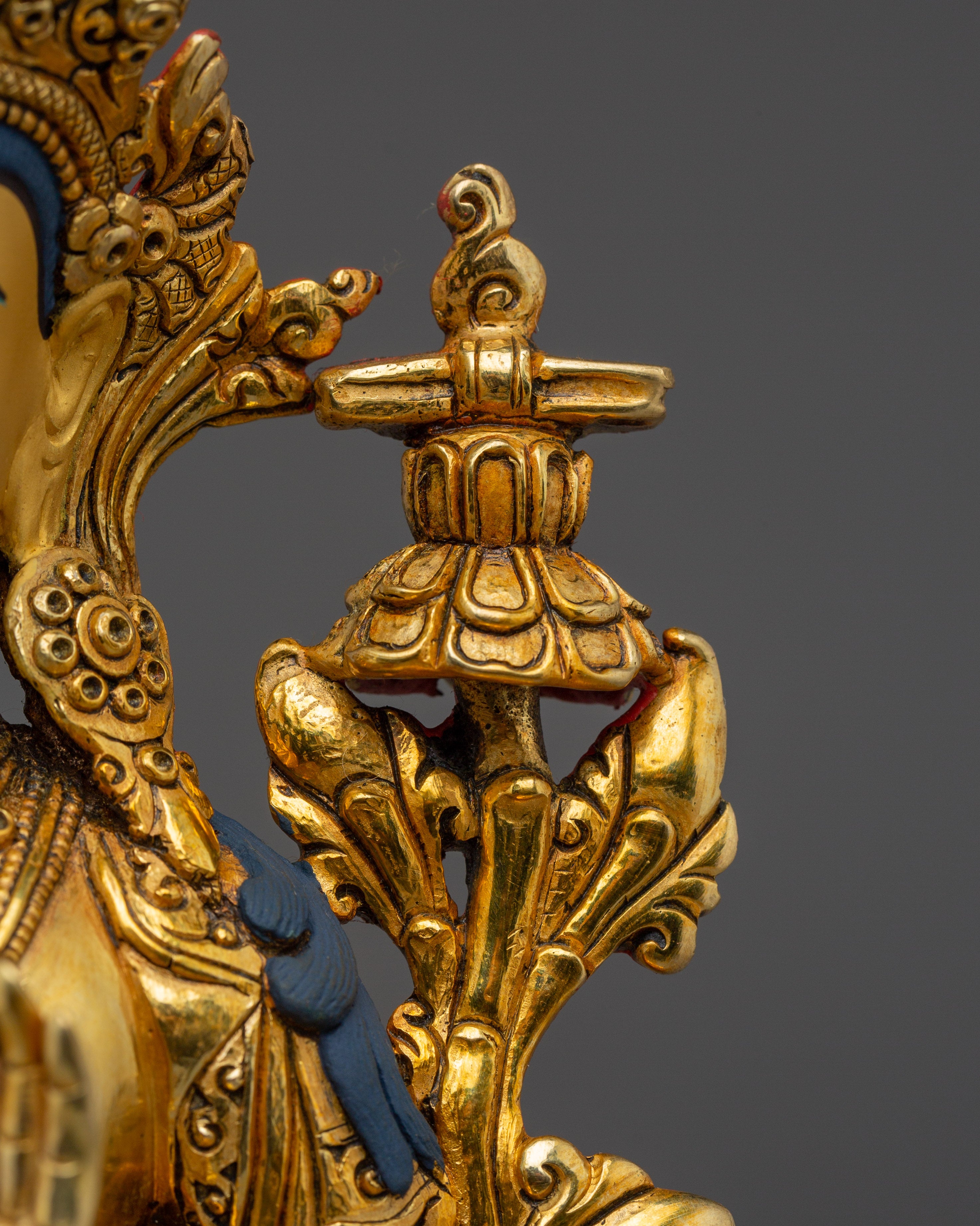 Radiant Wisdom Bodhisattva Manjushri Art | Buddhist Spiritual Statue