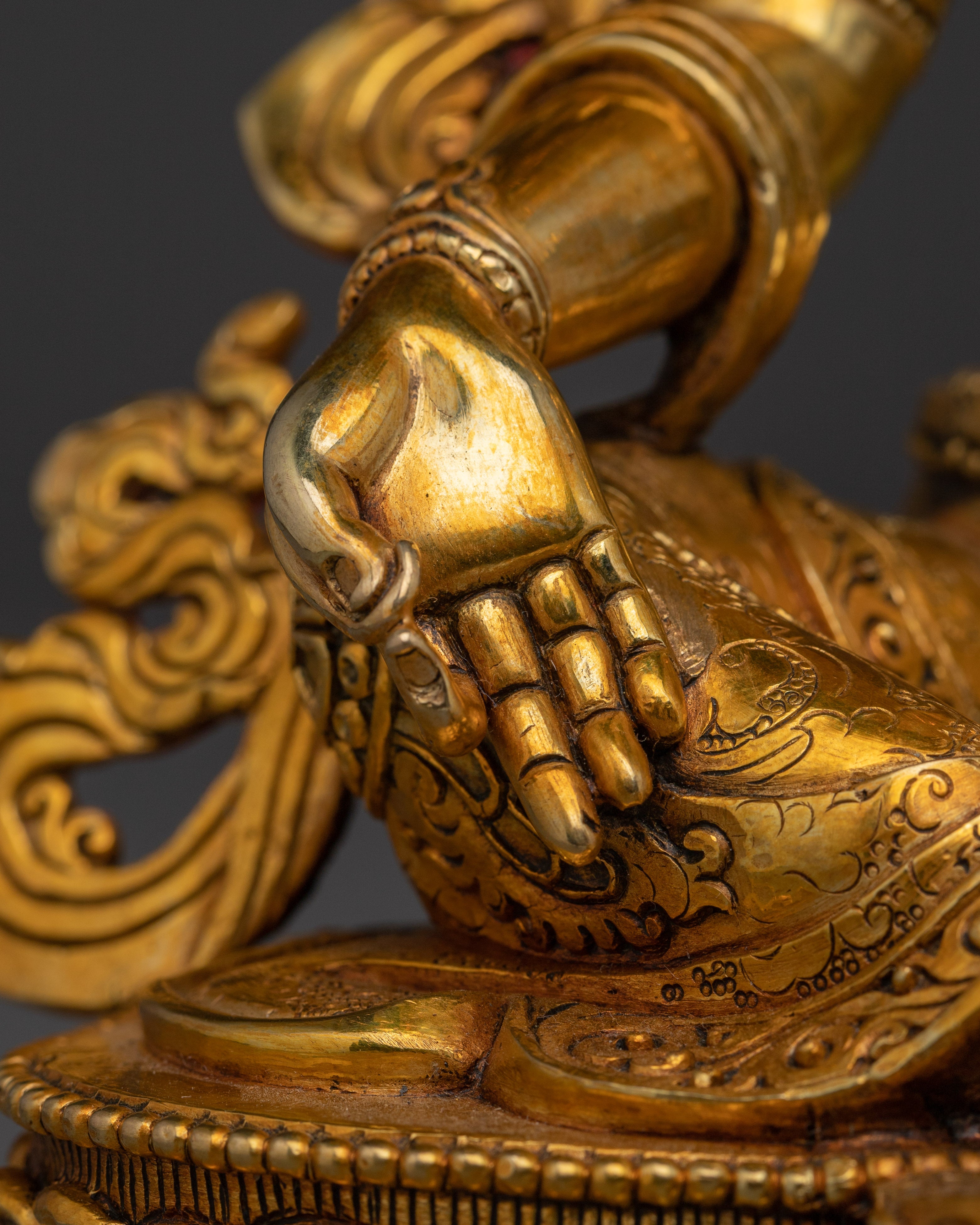 Radiant Golden Shyama Tara Art | Green Tara - Mother of Liberation