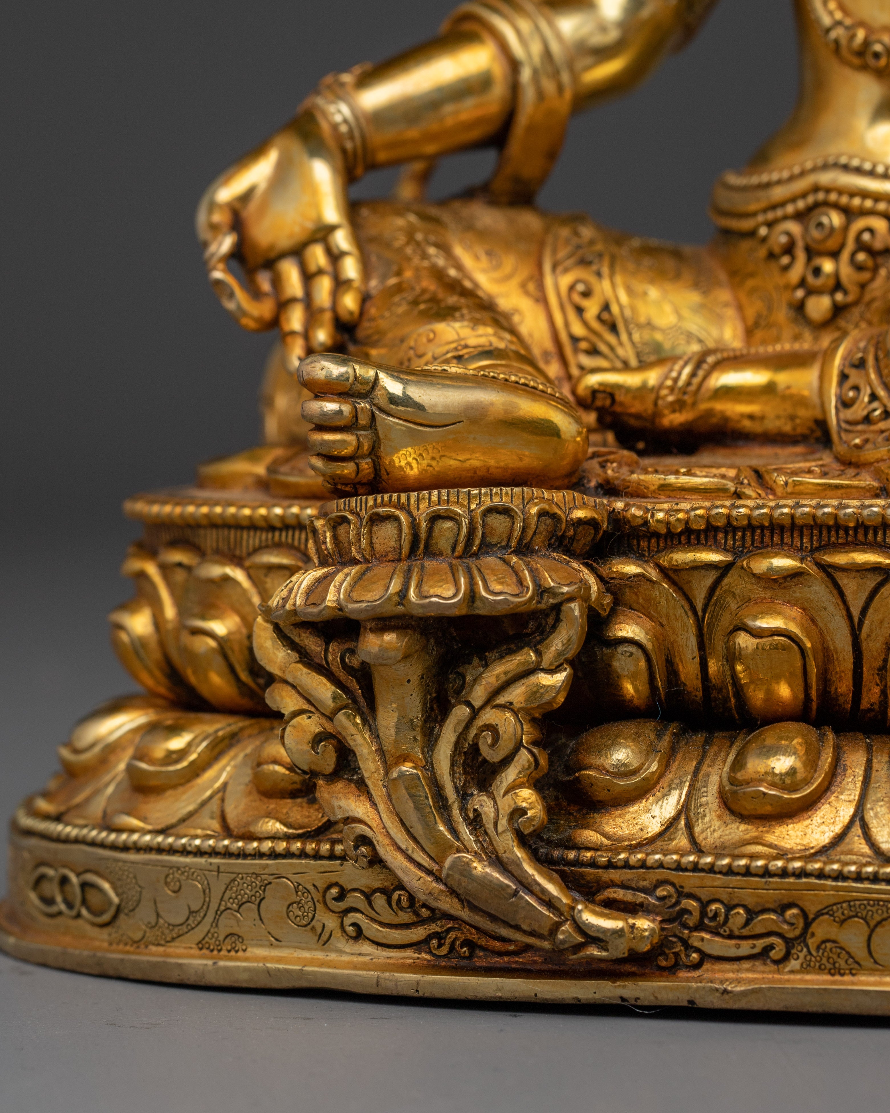 Radiant Golden Shyama Tara Art | Green Tara - Mother of Liberation