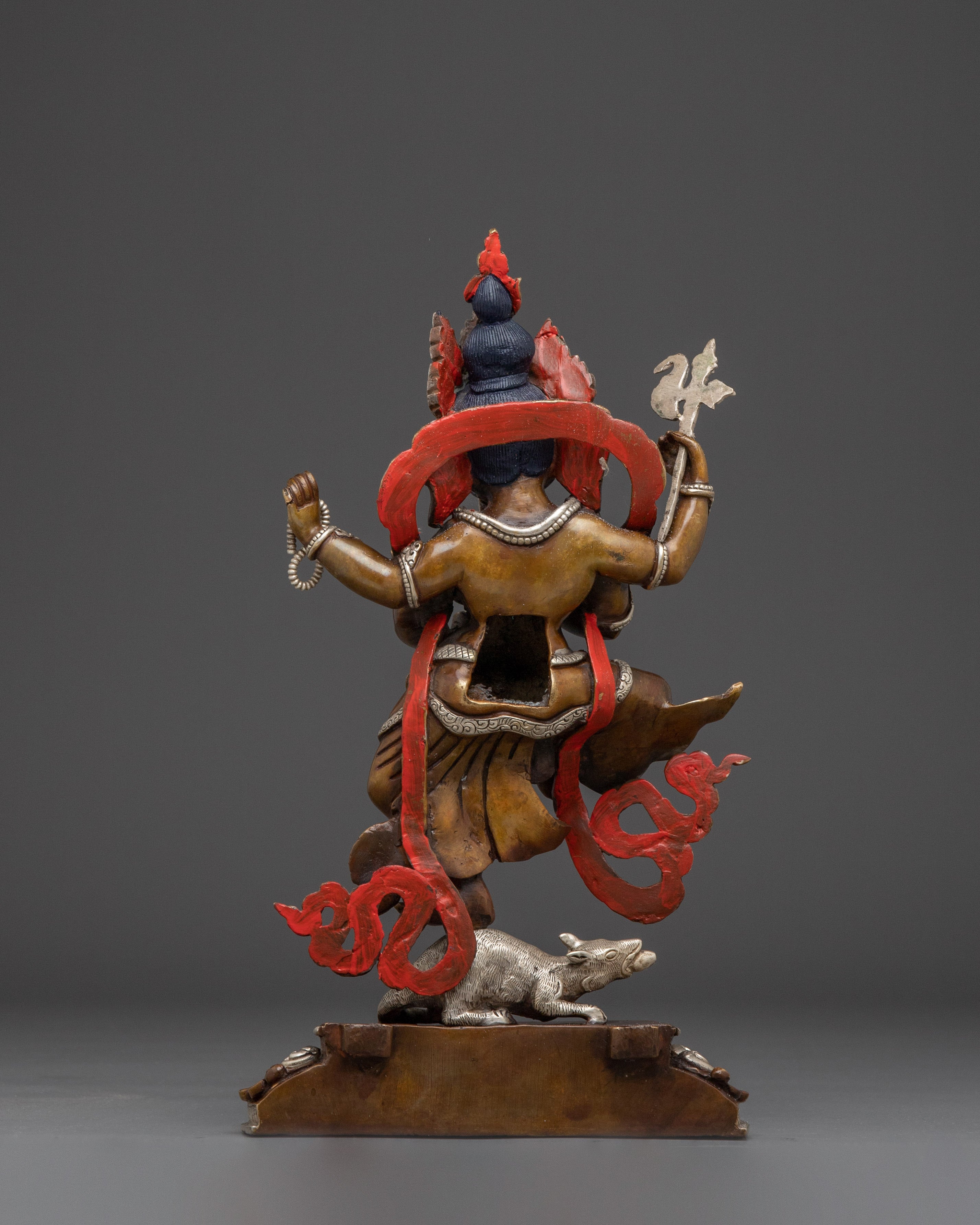 Ganesh, Hindu Deity Figure | Handmade Nepali Art for Meditation and Traditional Worship