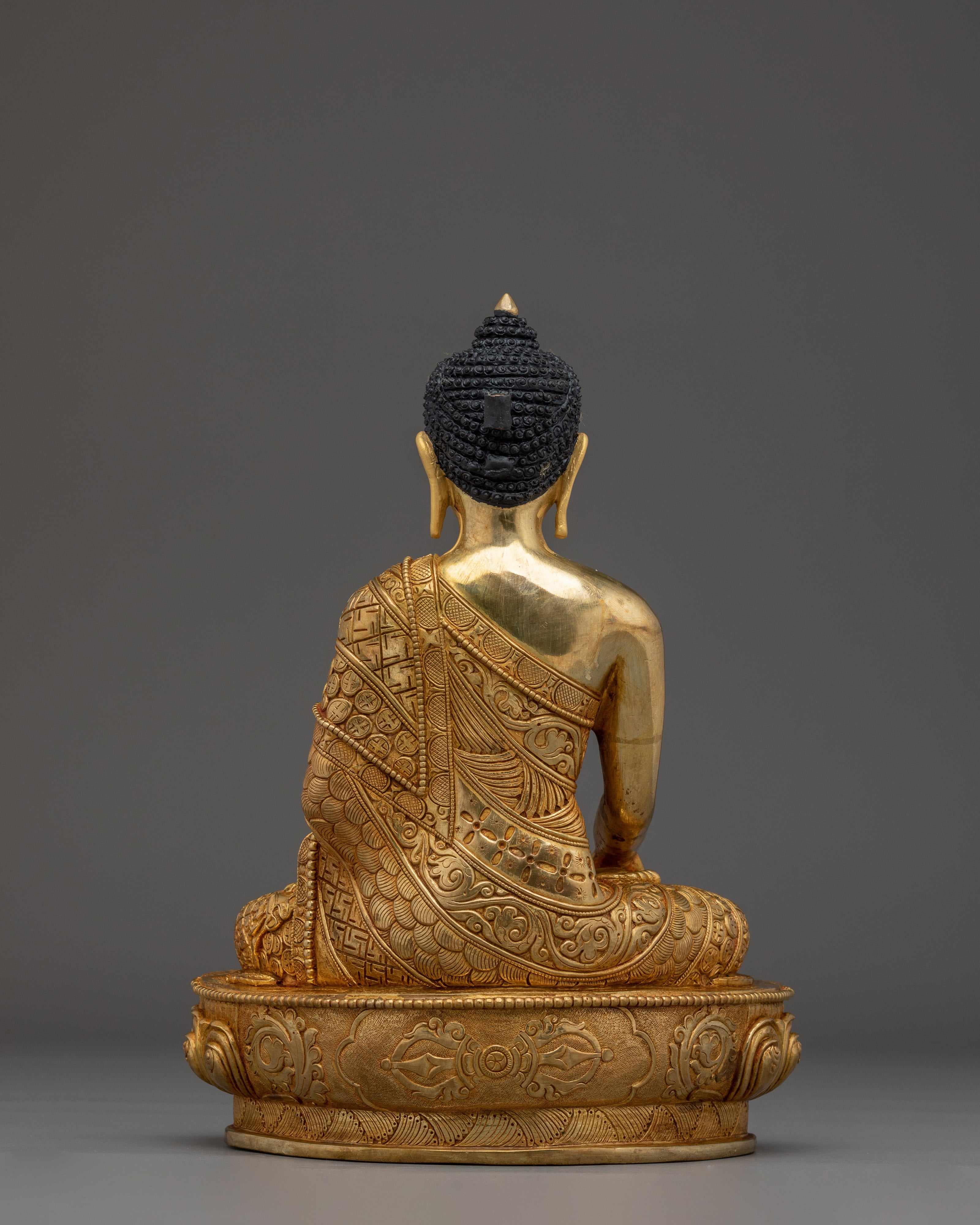 Shakyamuni Buddha 24K Gold Gilded | Symbol of Enlightenment and Spiritual Peace