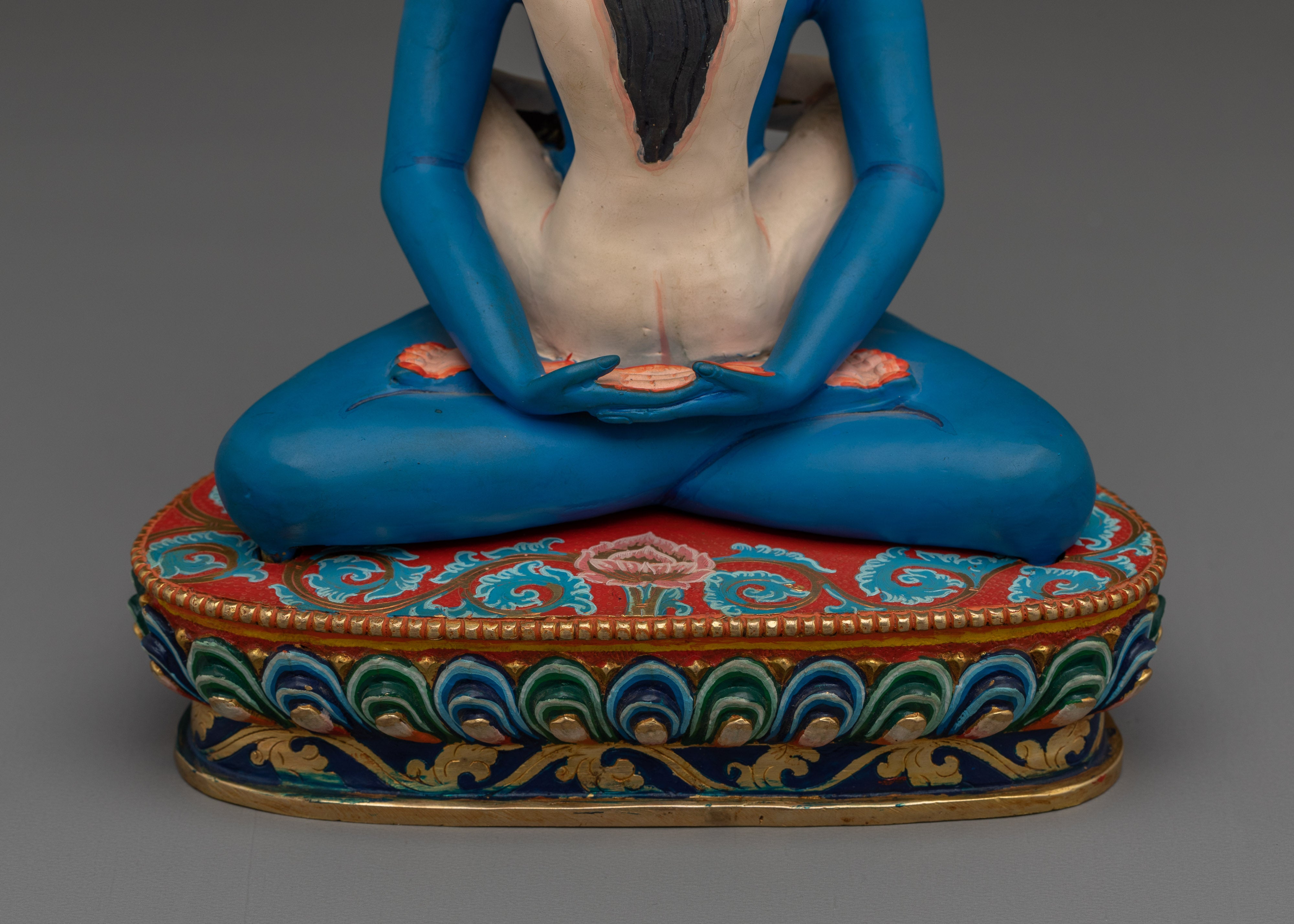 Samantabhadra with Consort Copper Deity Statue | Spiritual Growth and Harmony