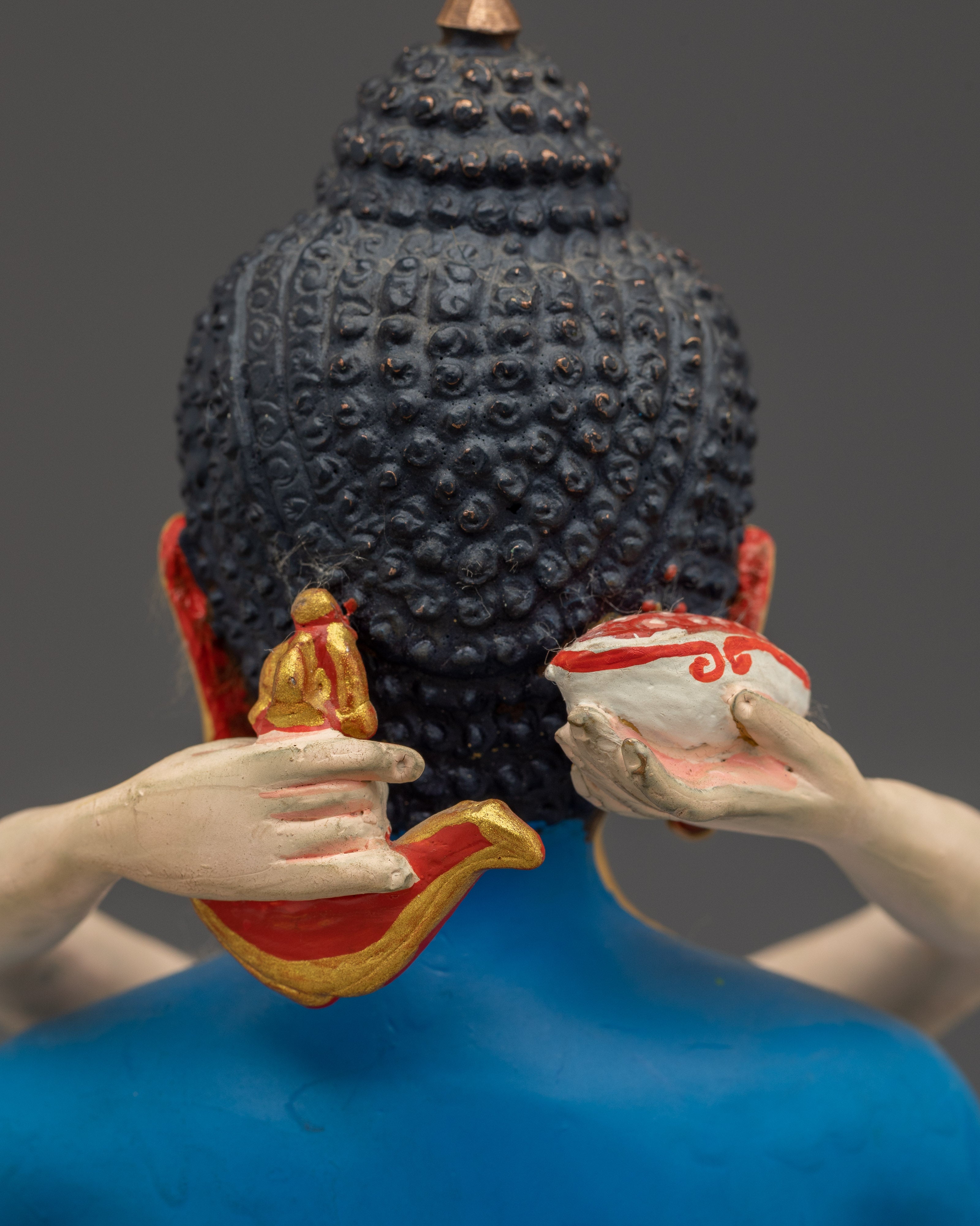 Samantabhadra with Consort Copper Deity Statue | Spiritual Growth and Harmony