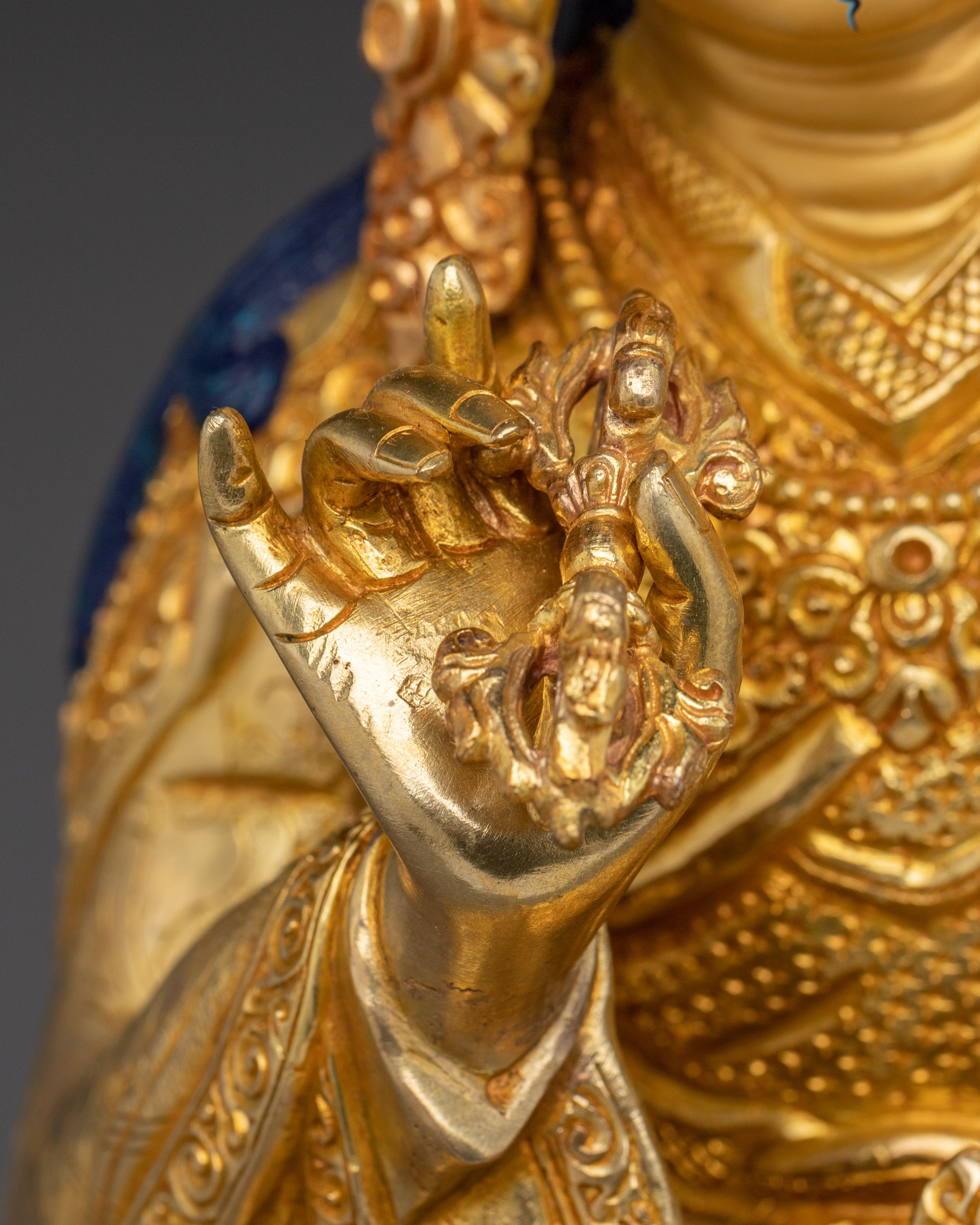 Guru Tsokye Dorje Statue: Peaceful Form of Guru Rinpoche