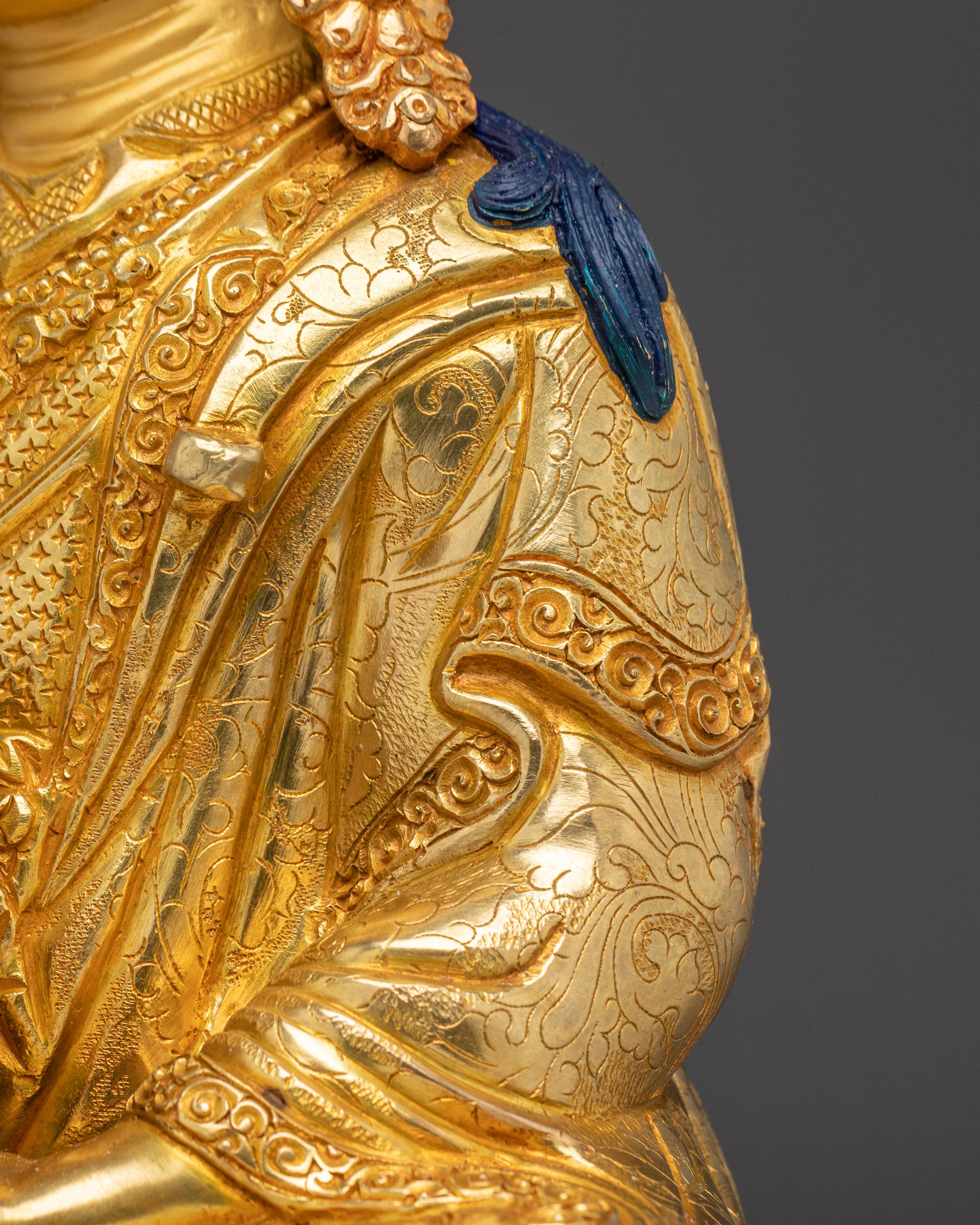 Guru Tsokye Dorje Statue: Peaceful Form of Guru Rinpoche