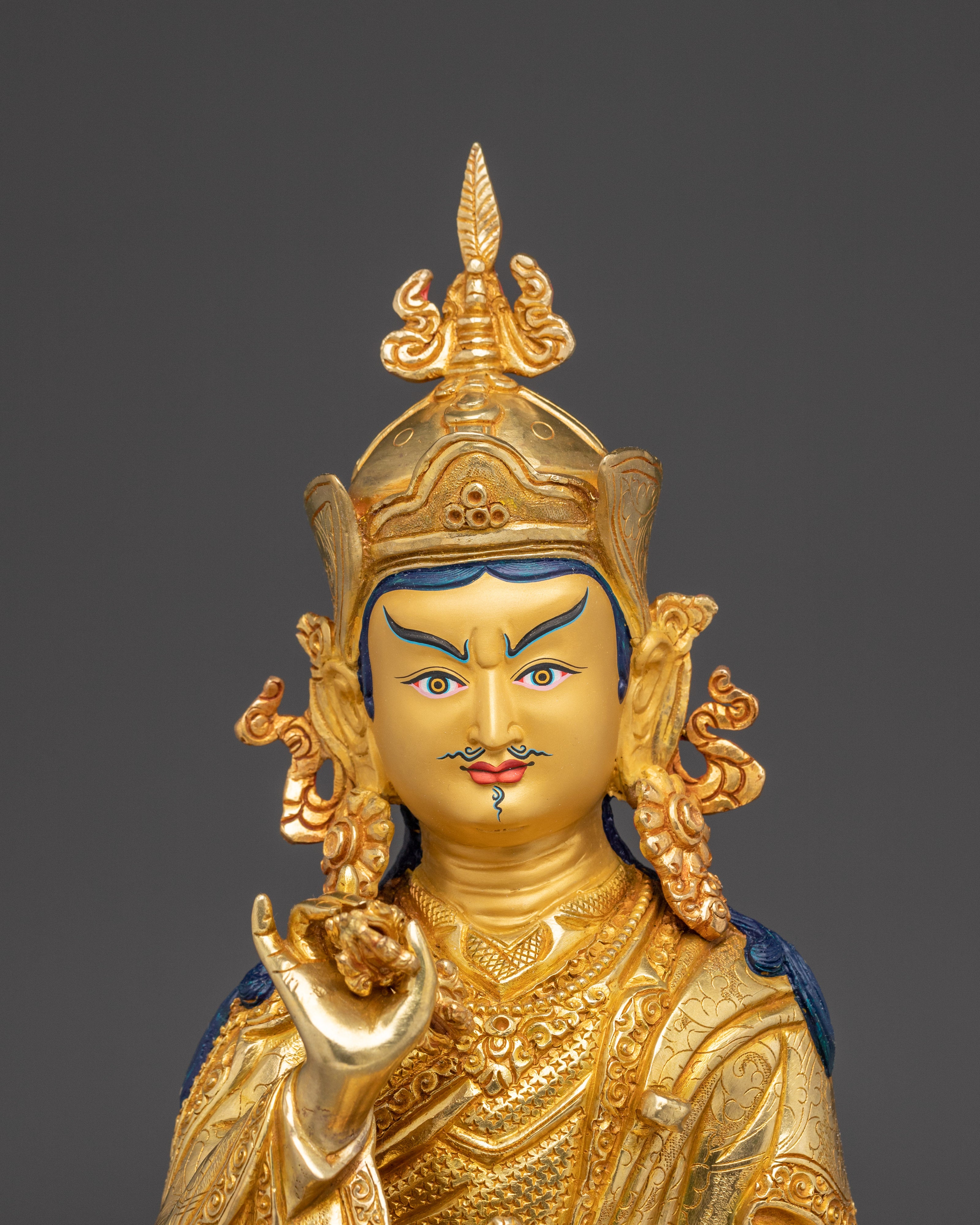 Guru Tsokye Dorje Statue: Peaceful Form of Guru Rinpoche