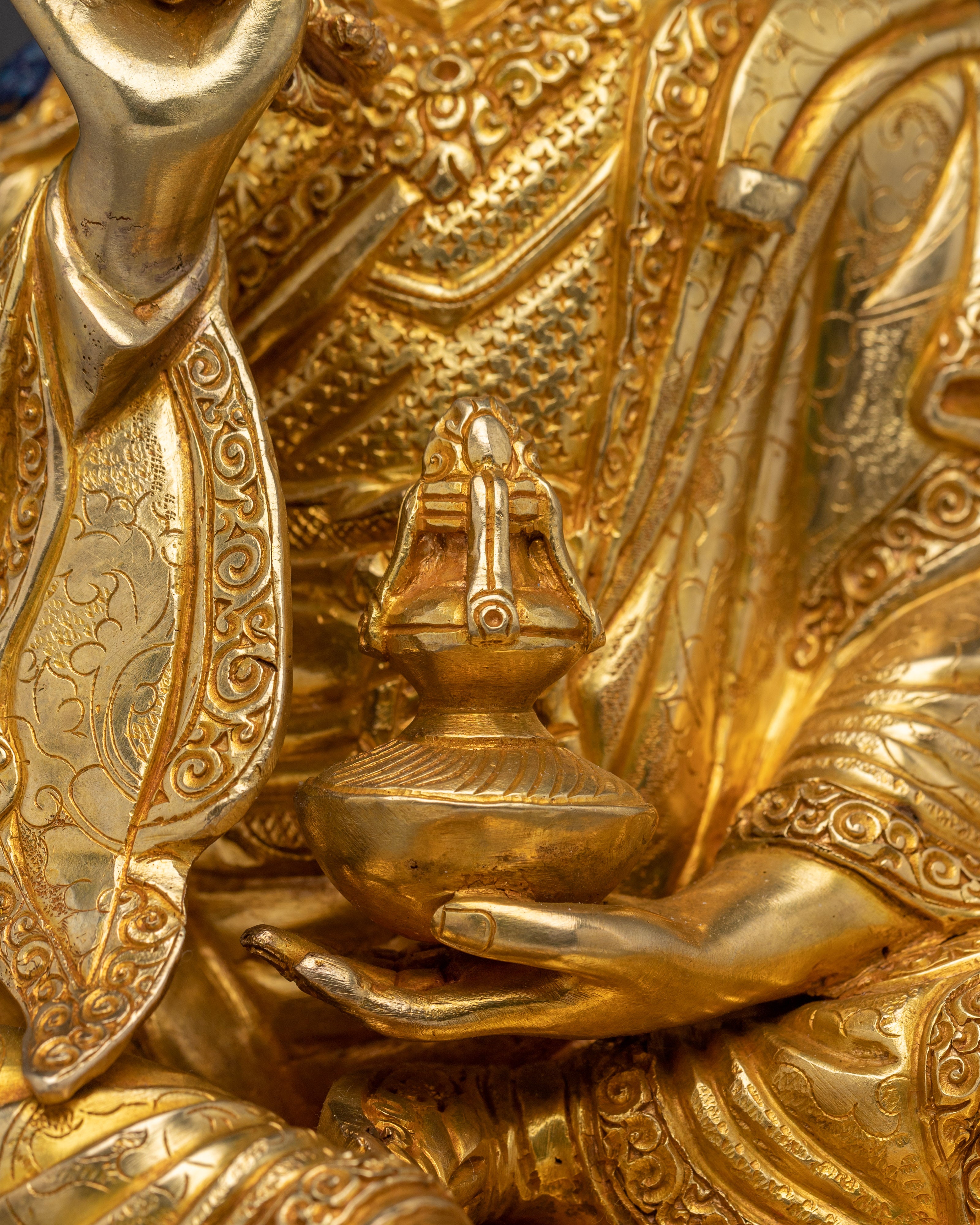 Guru Tsokye Dorje Statue: Peaceful Form of Guru Rinpoche