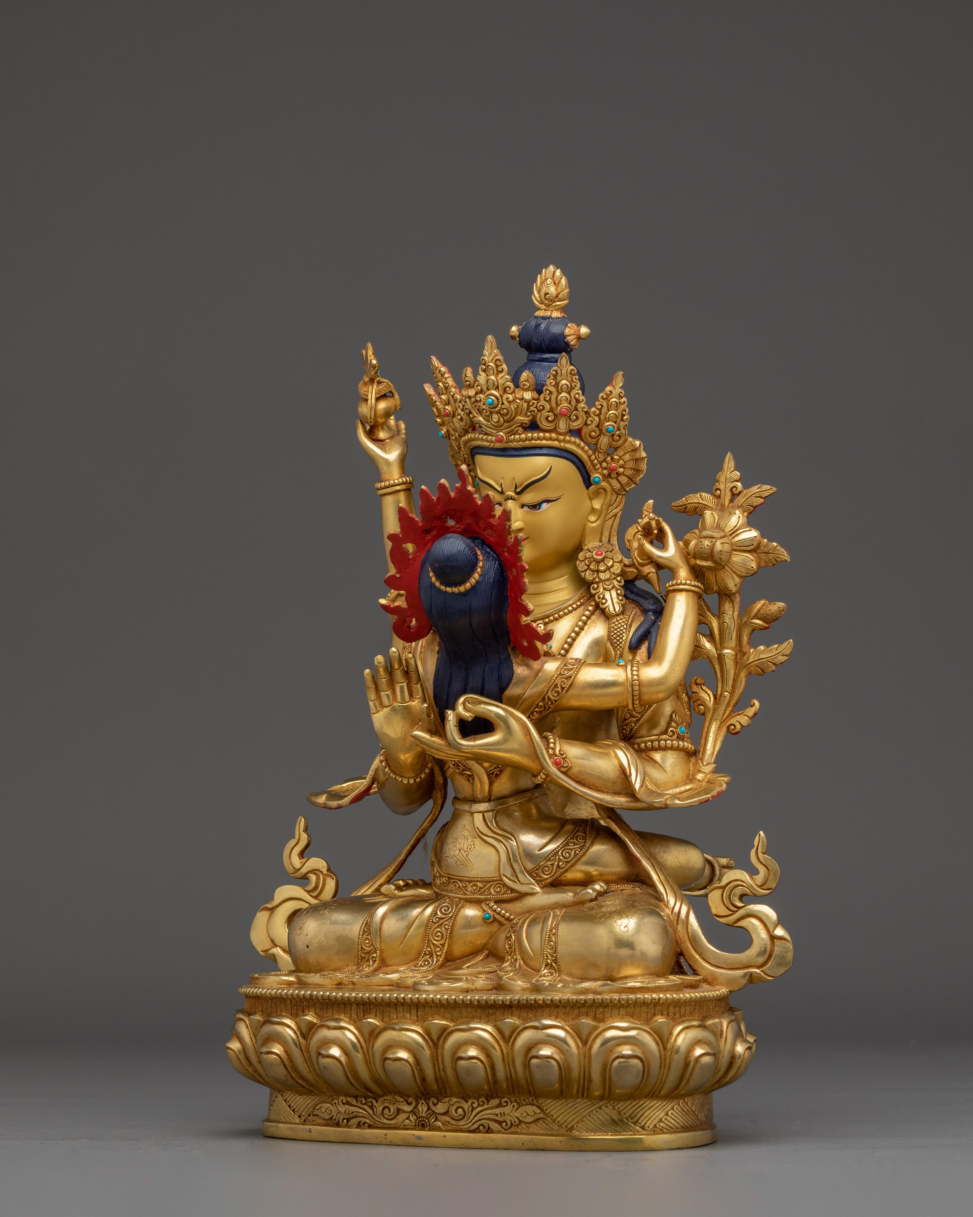 Buddha Statue with Consort | Union of Wisdom and Skillful Means