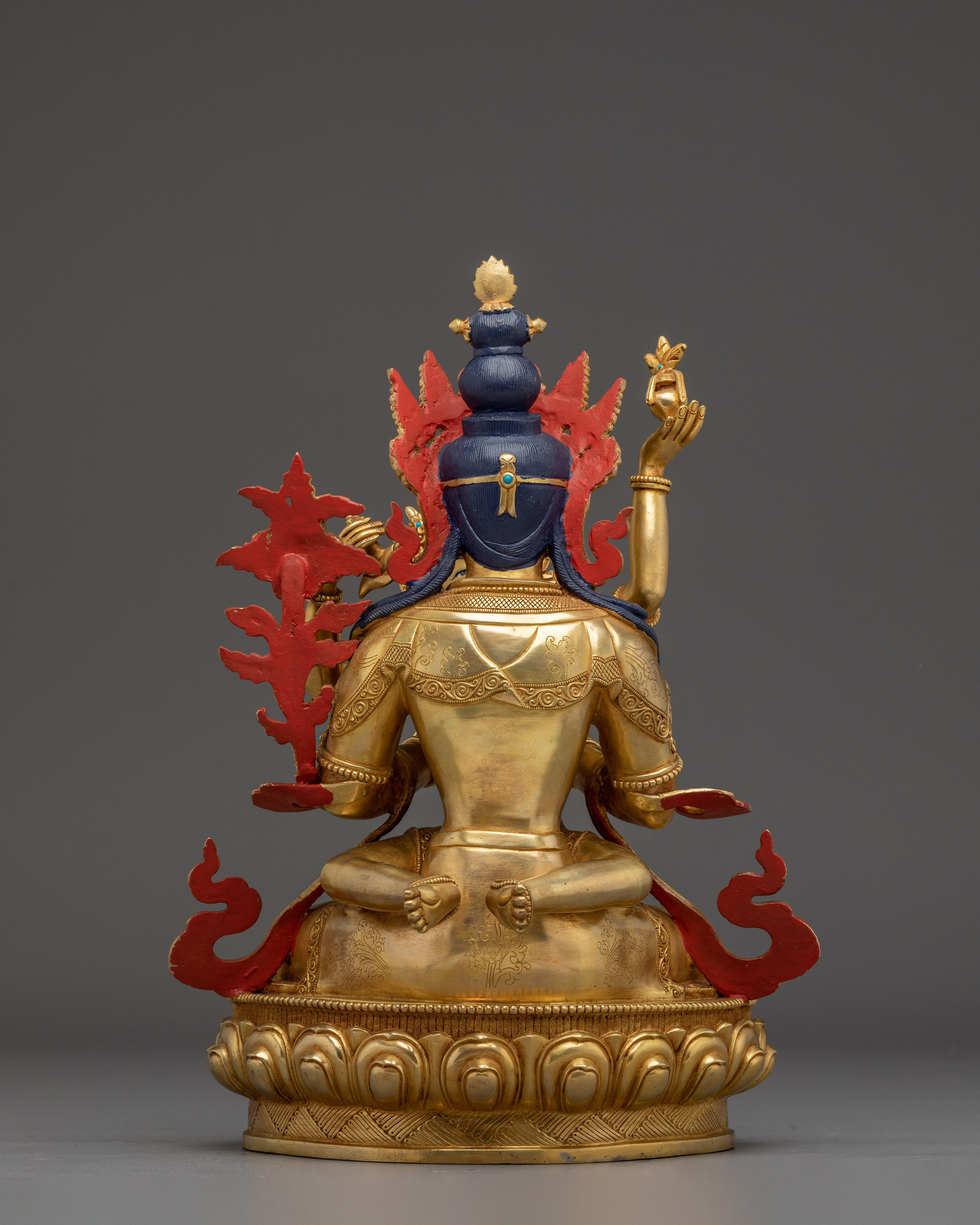 Buddha Statue with Consort | Union of Wisdom and Skillful Means