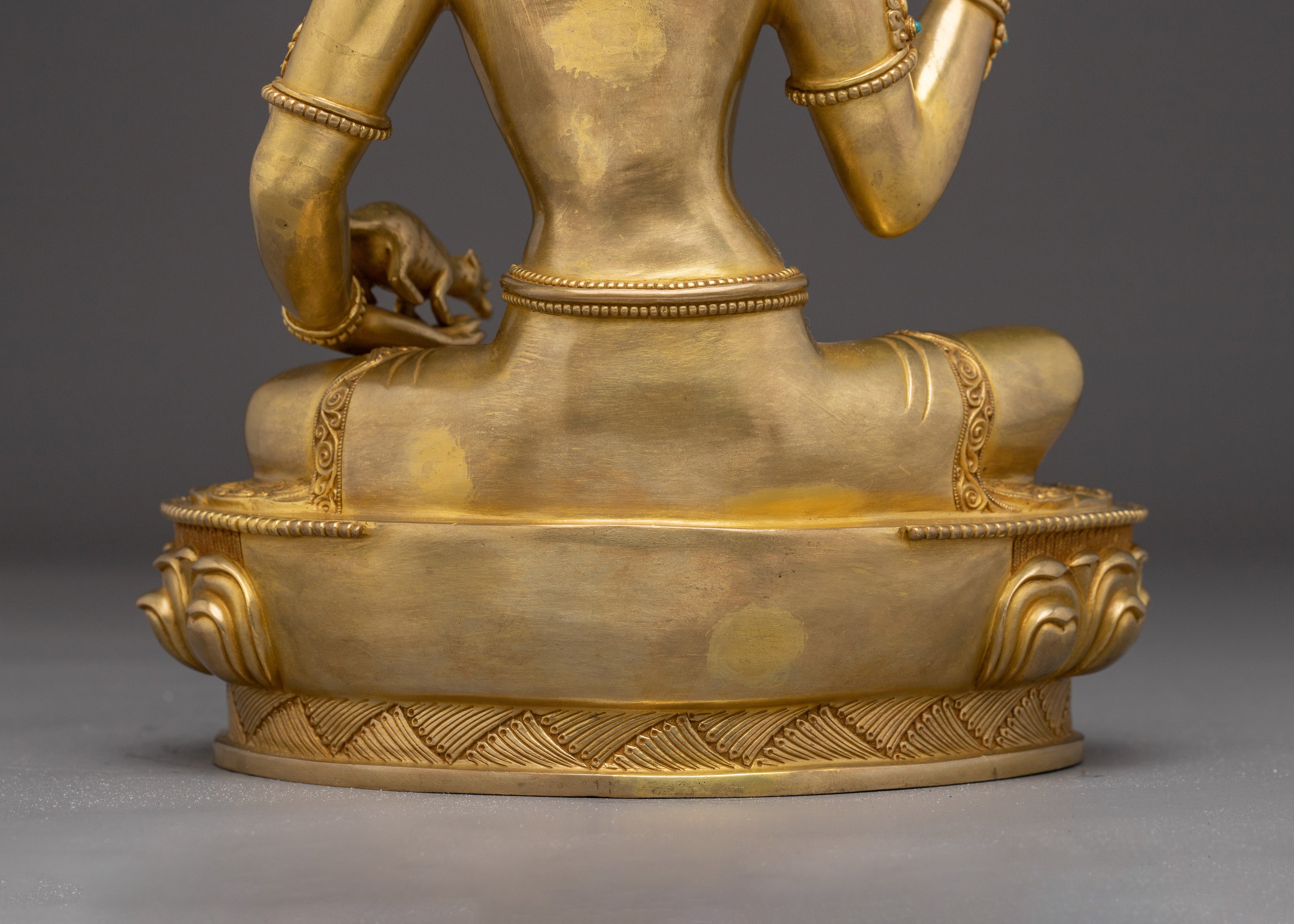 Red Manohara Vasudhara Statue | Perfect for Meditation