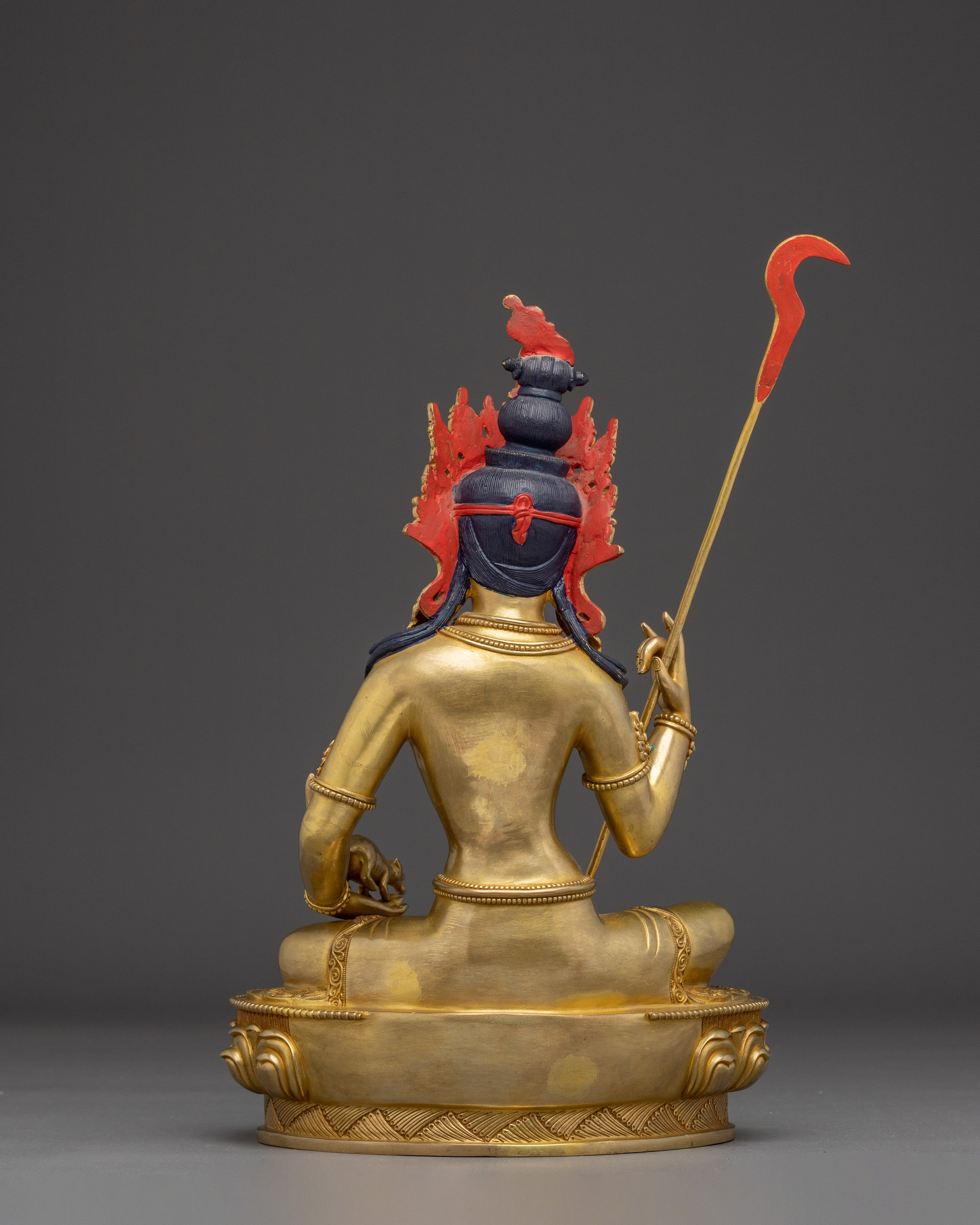 Red Manohara Vasudhara Statue | Perfect for Meditation