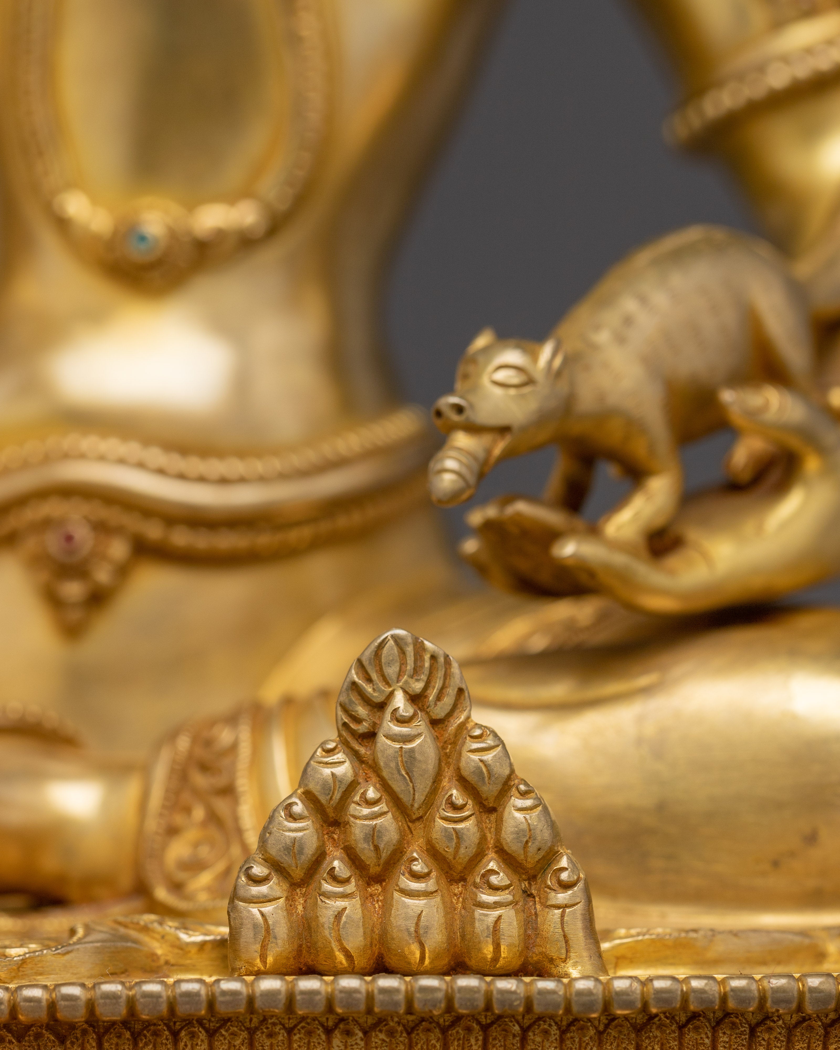 Red Manohara Vasudhara Statue | Perfect for Meditation