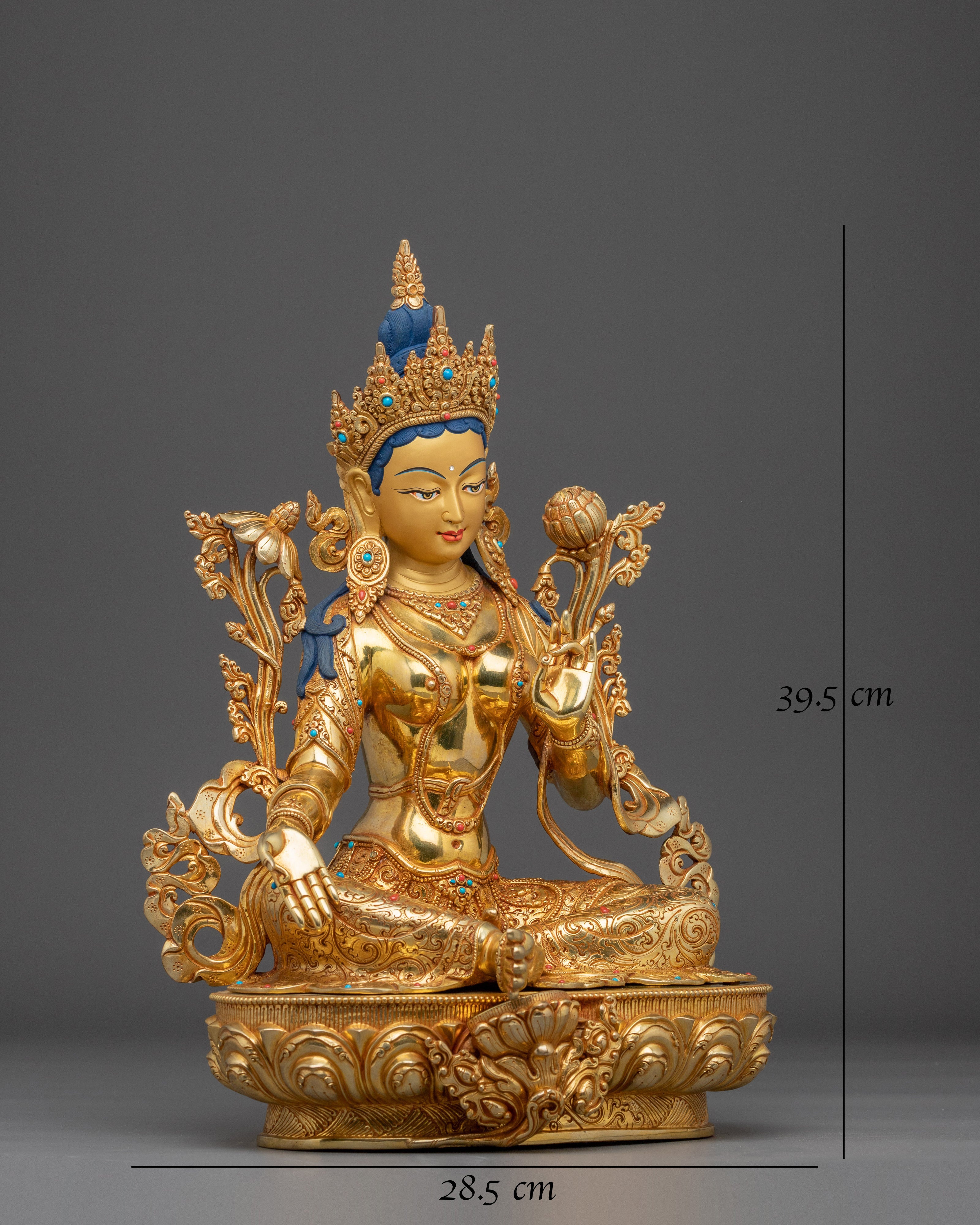 Green Tara Goddess of Compassion for Altar