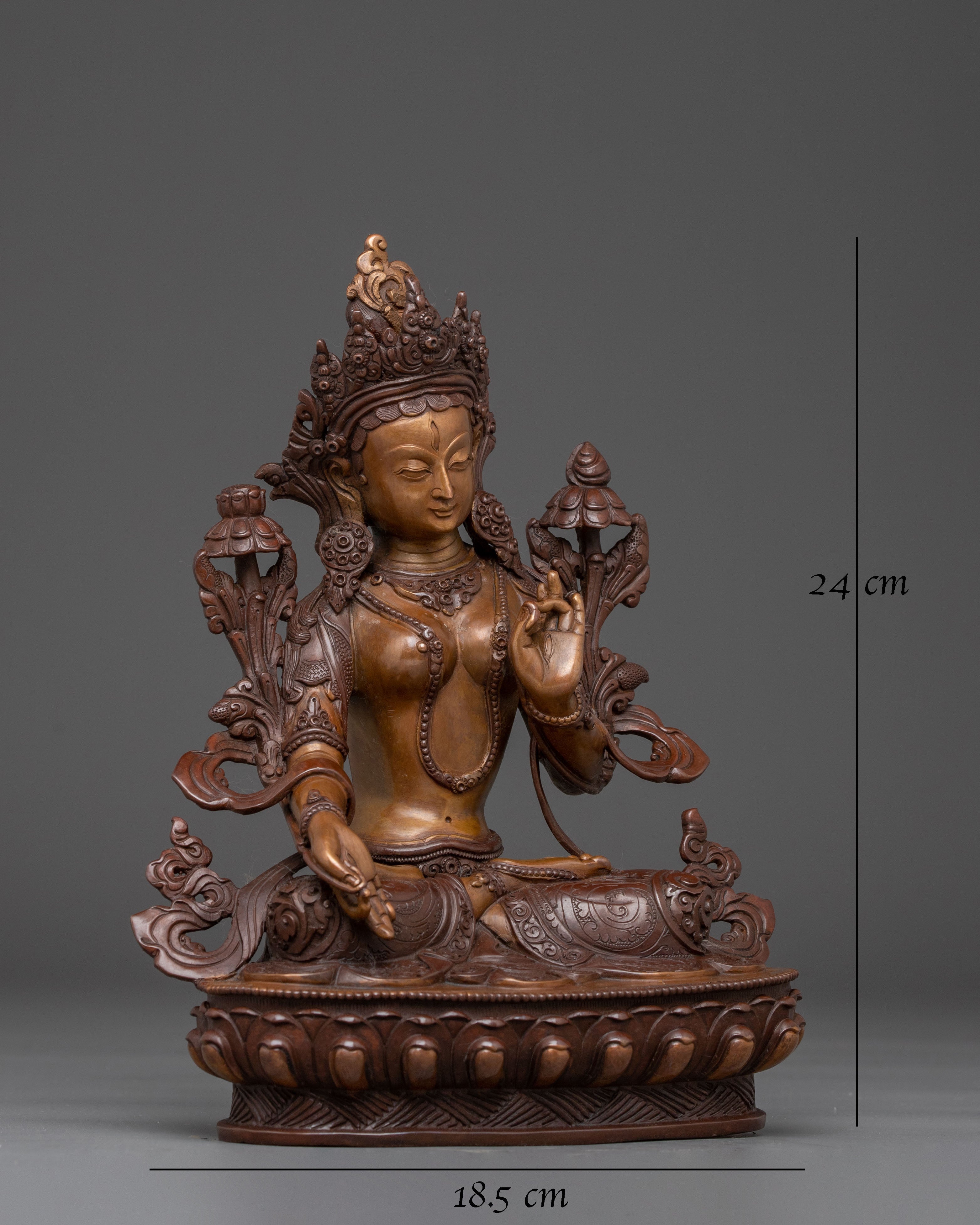 Healing Goddess Sita Tara Statue | Buddhist Deity for Meditation
