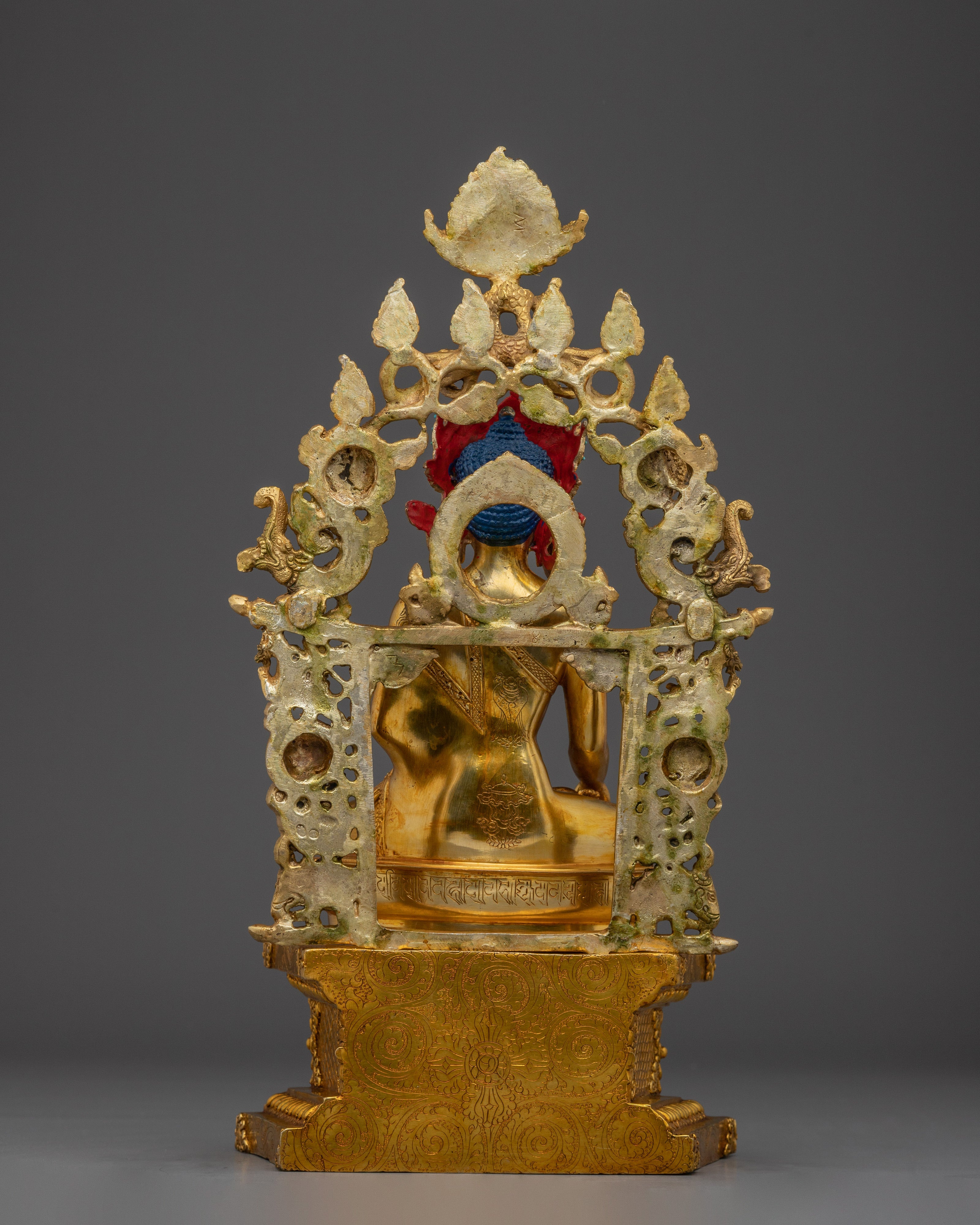 Shakyamuni Buddha Statue with Throne