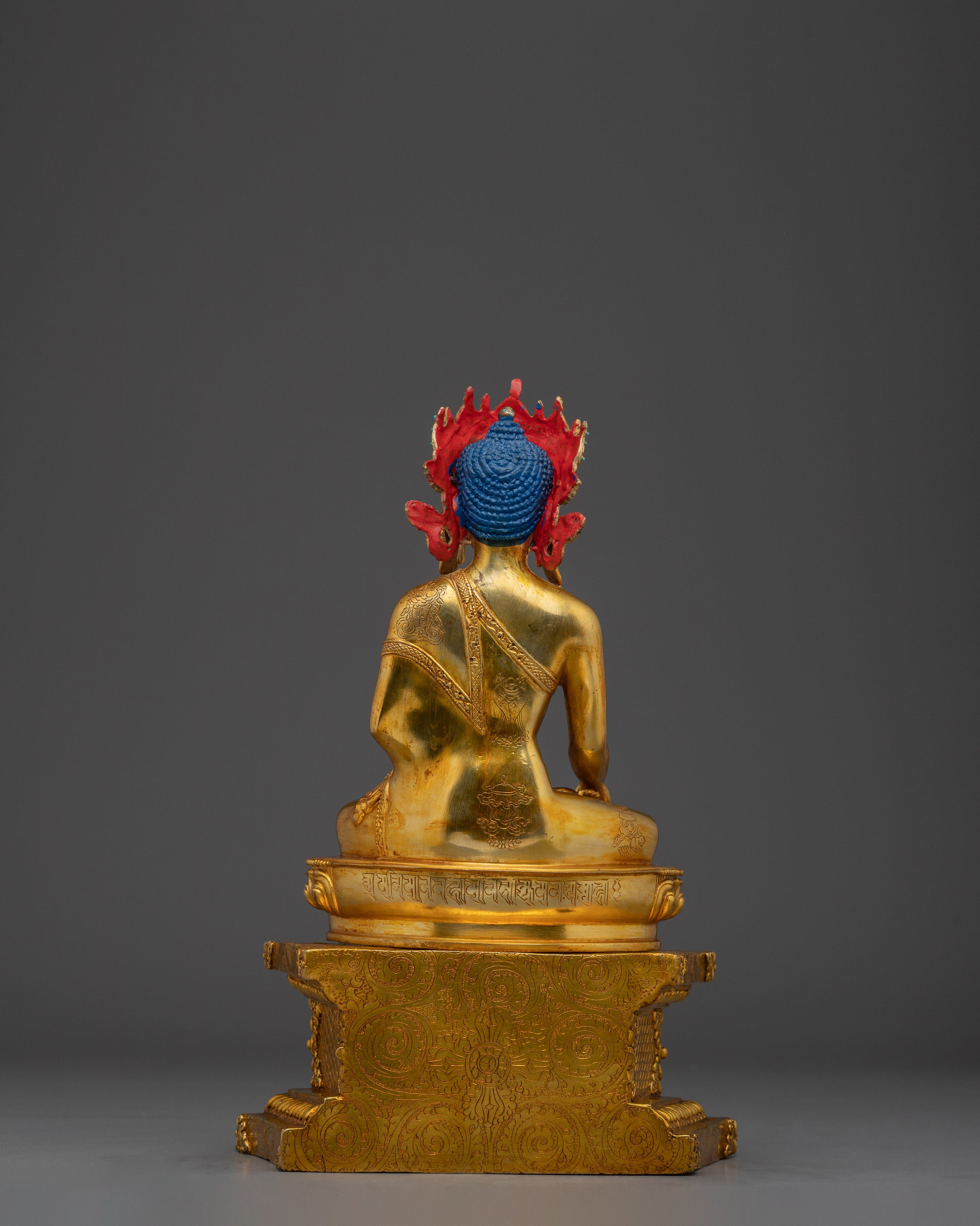 Shakyamuni Buddha Statue with Throne