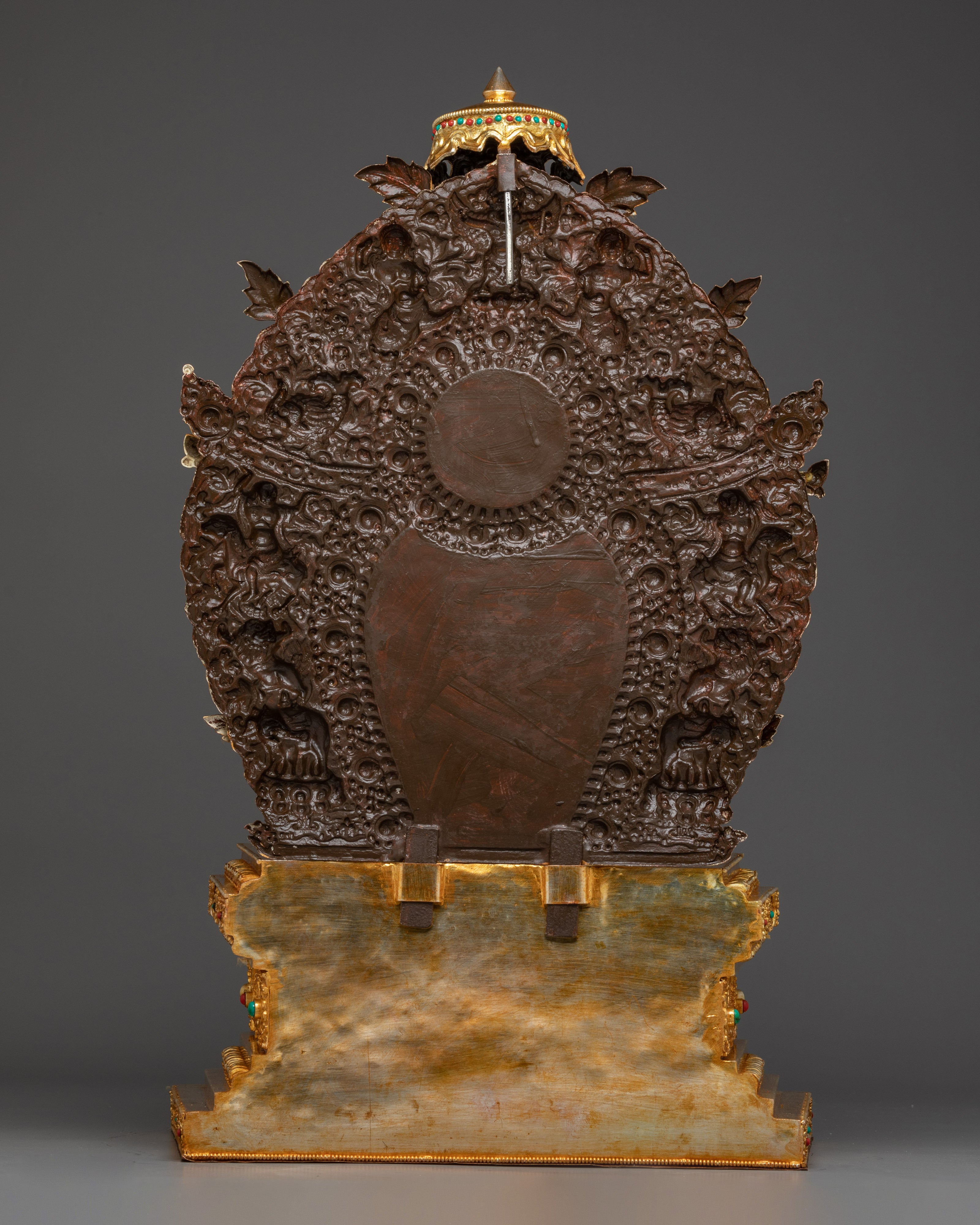 Enlightened Shakyamuni Buddha on Throne | Founder of Buddhism