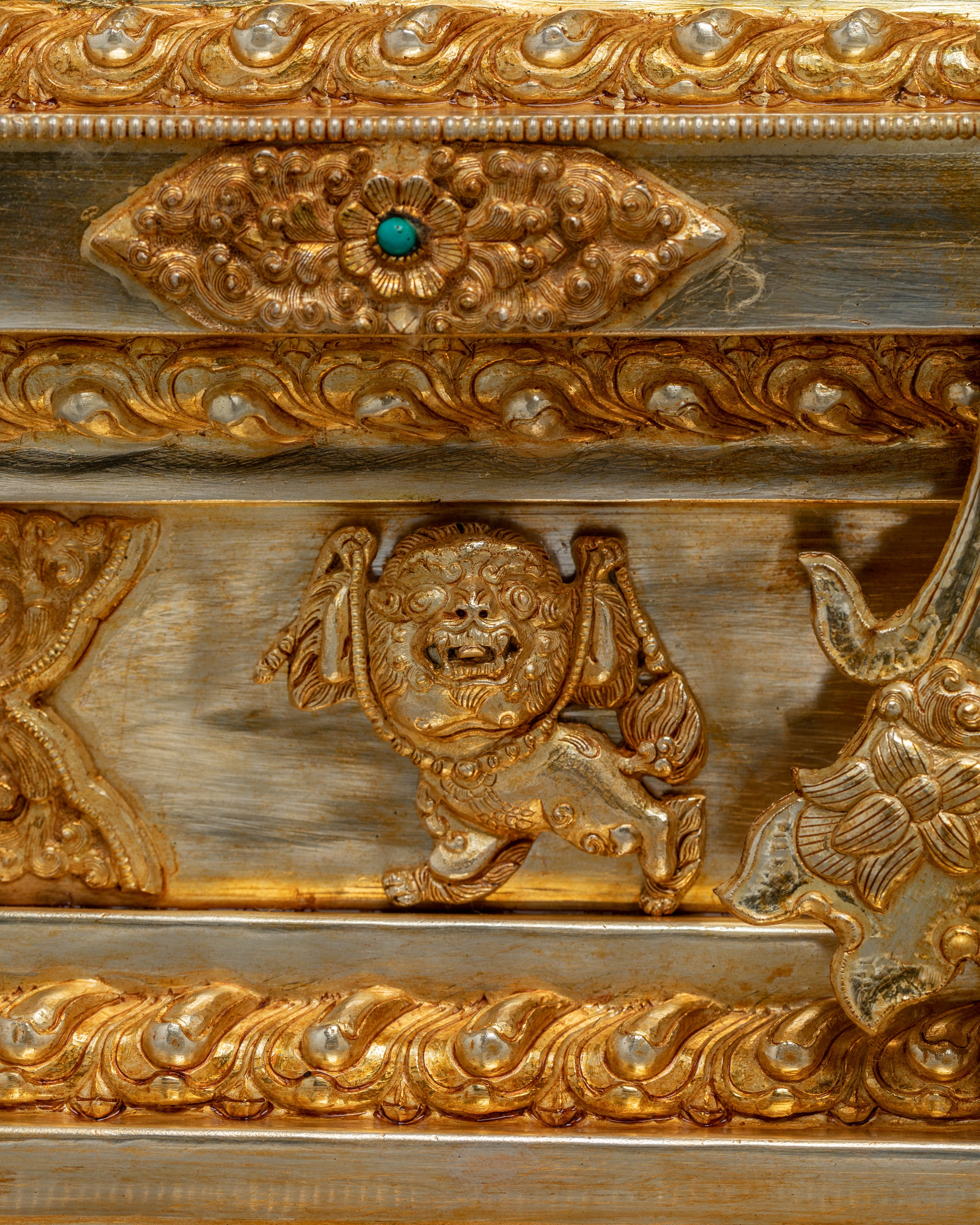 Enlightened Shakyamuni Buddha on Throne | Founder of Buddhism