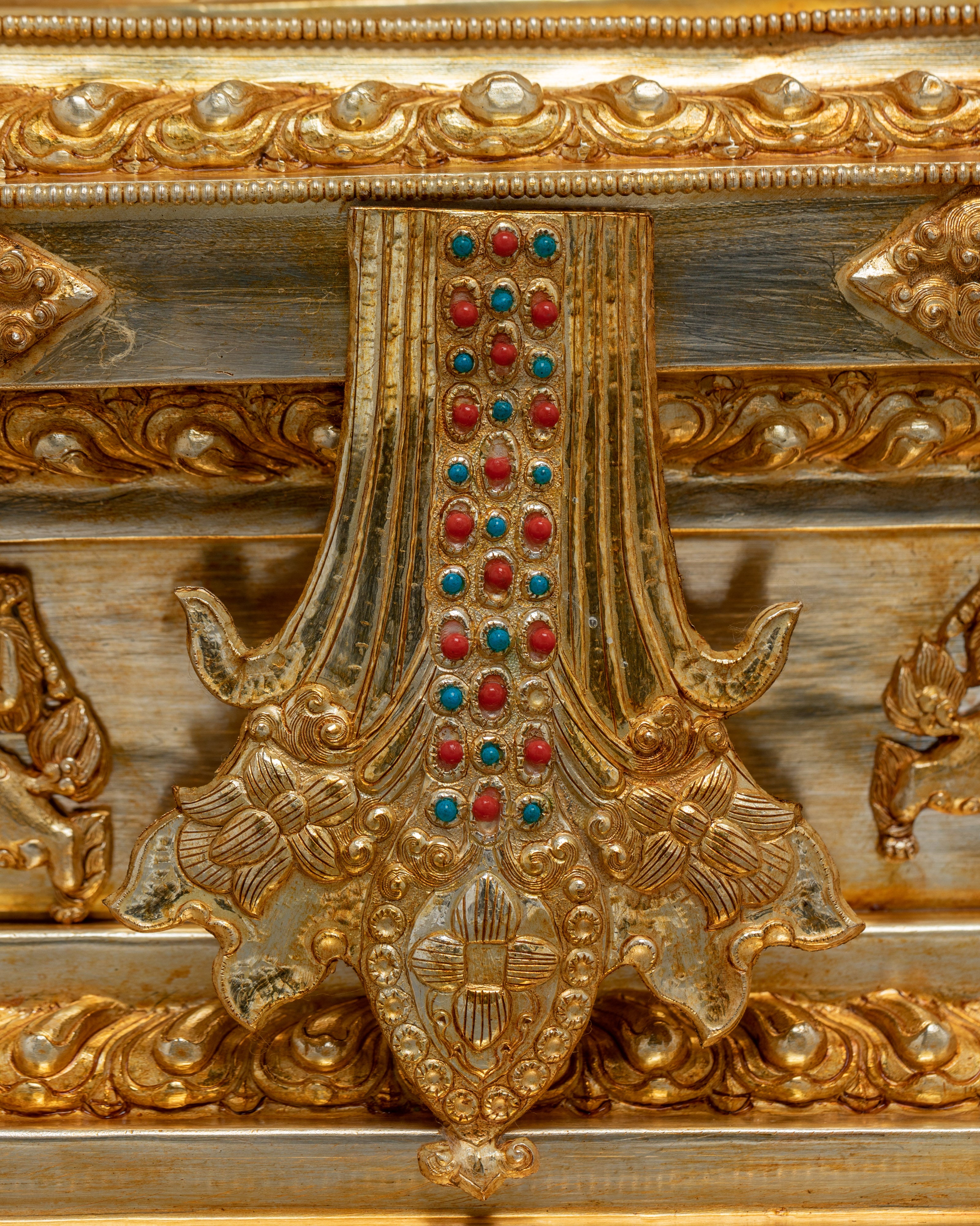 Enlightened Shakyamuni Buddha on Throne | Founder of Buddhism