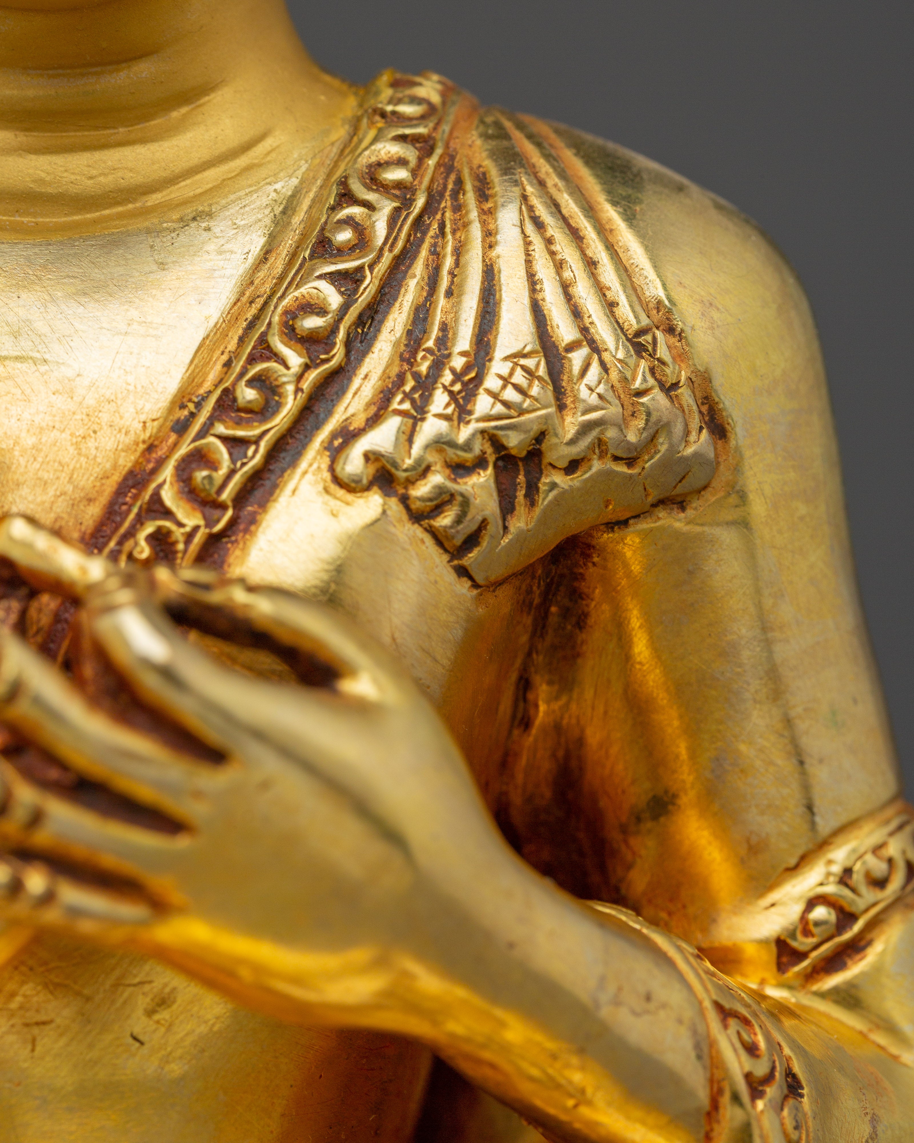 Tibetan Vairocana Sculpture | Nepali Buddhist Art