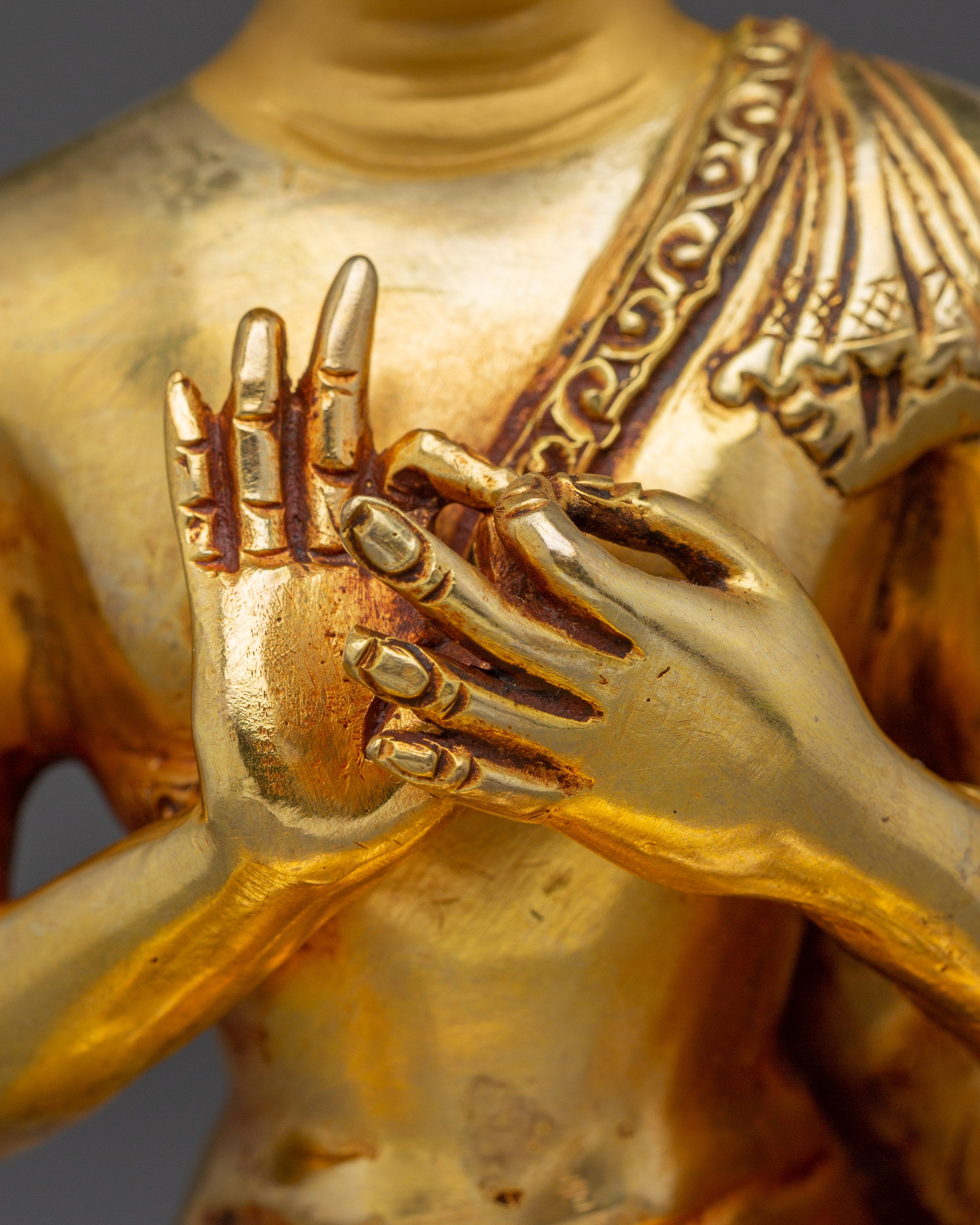 Tibetan Vairocana Sculpture | Nepali Buddhist Art