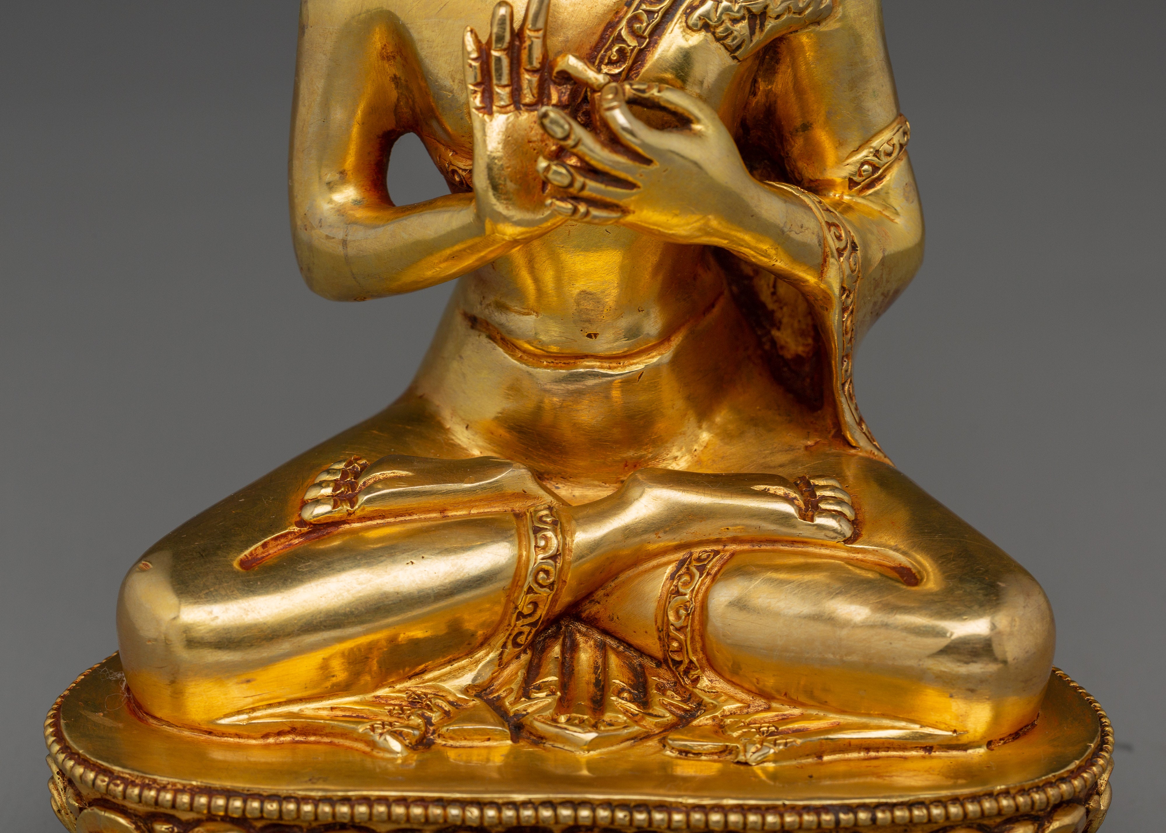 Tibetan Vairocana Sculpture | Nepali Buddhist Art