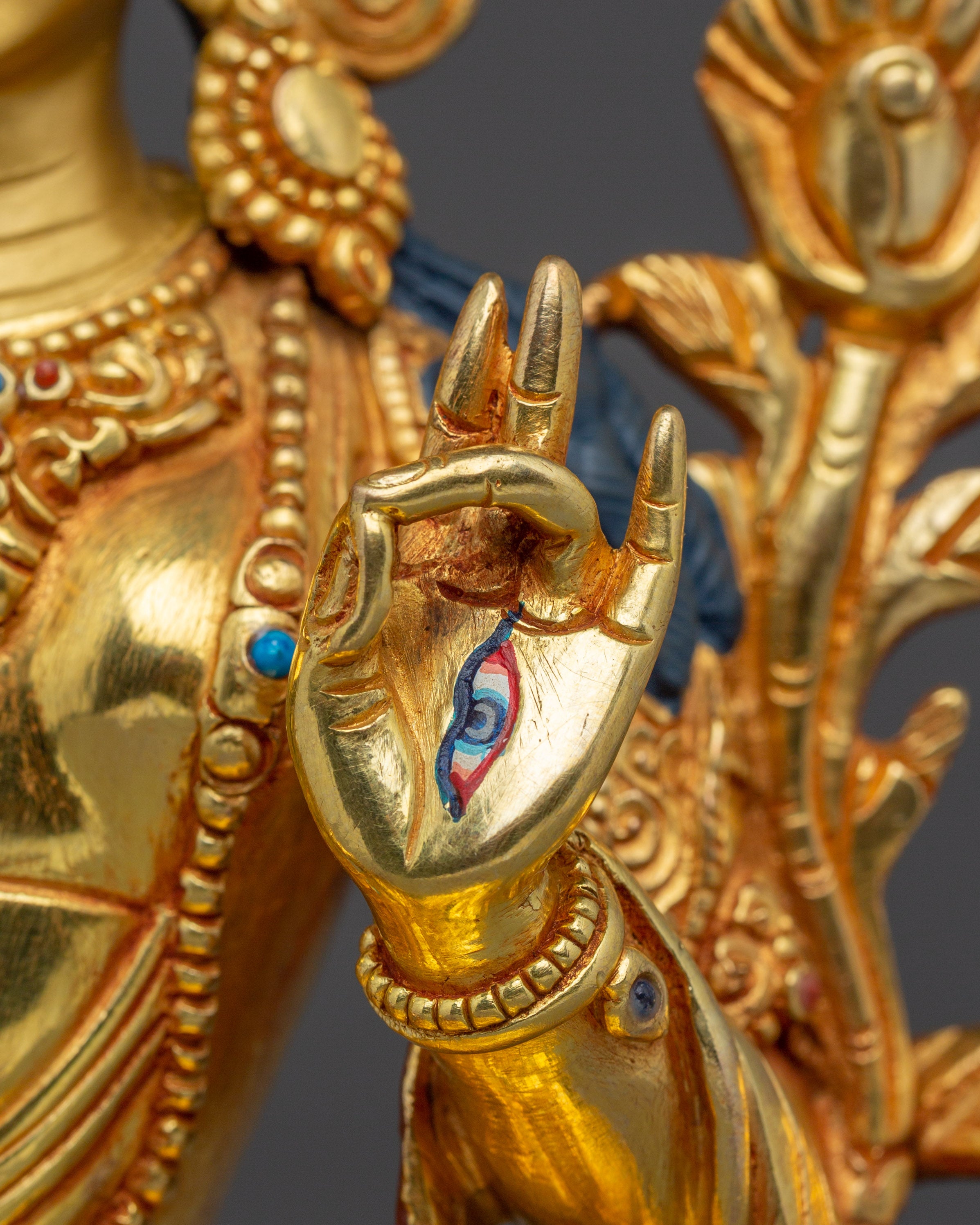 White Tara Altar Art for Longevity | Buddhist Statue for Altar & Meditation