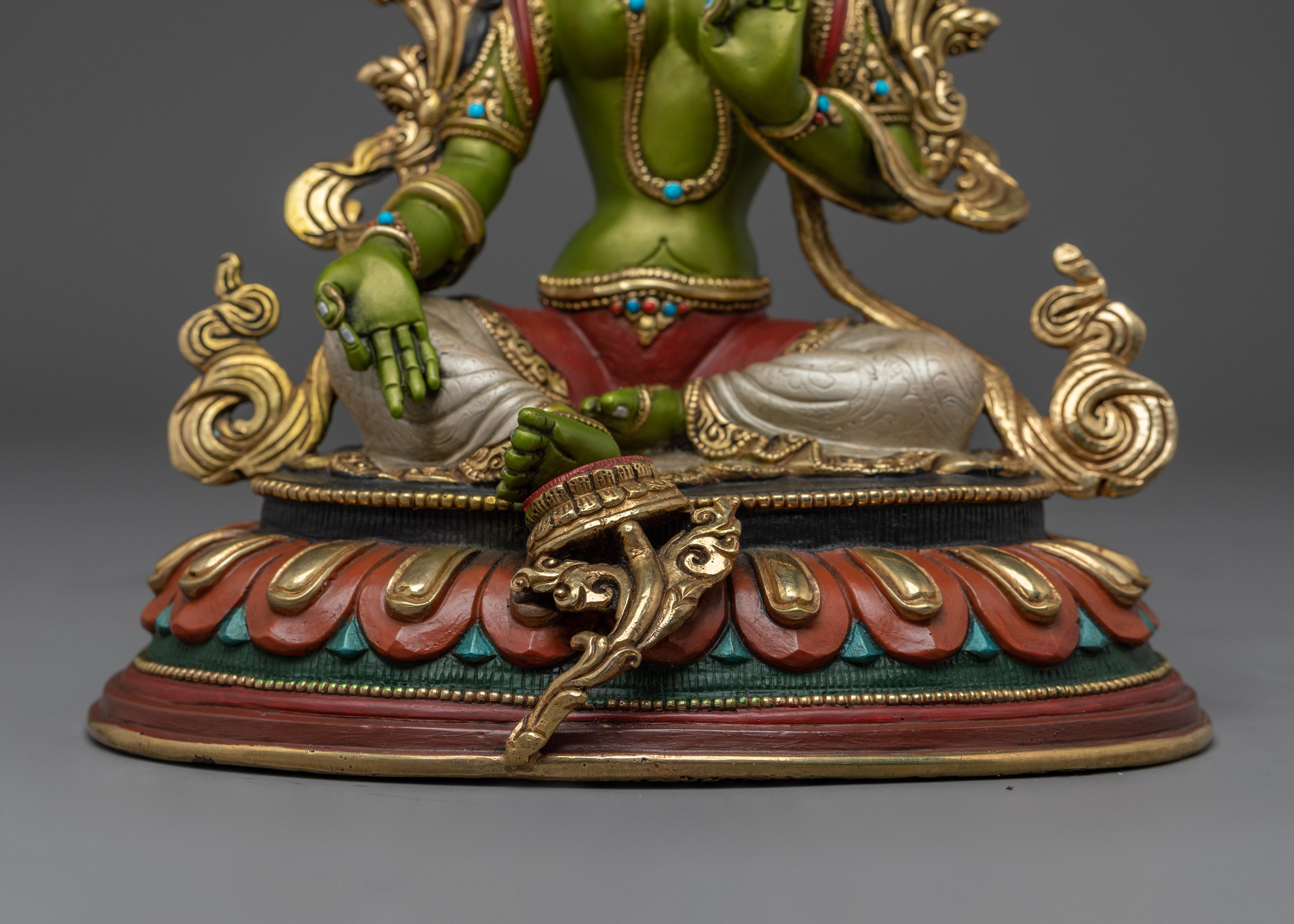 Green Tara, Compassion Deity Art | Himalayan Buddhist Art