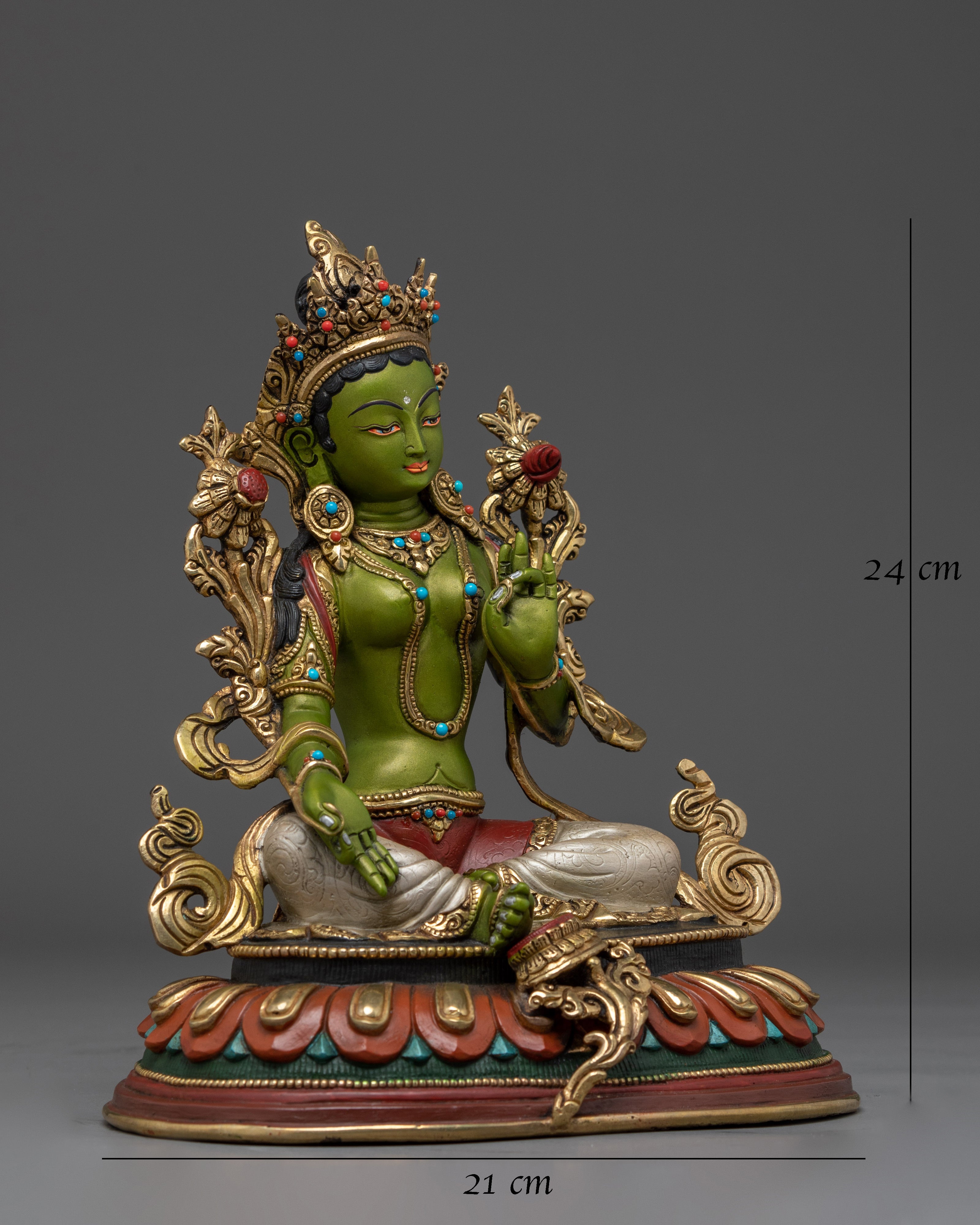 Green Tara, Compassion Deity Art