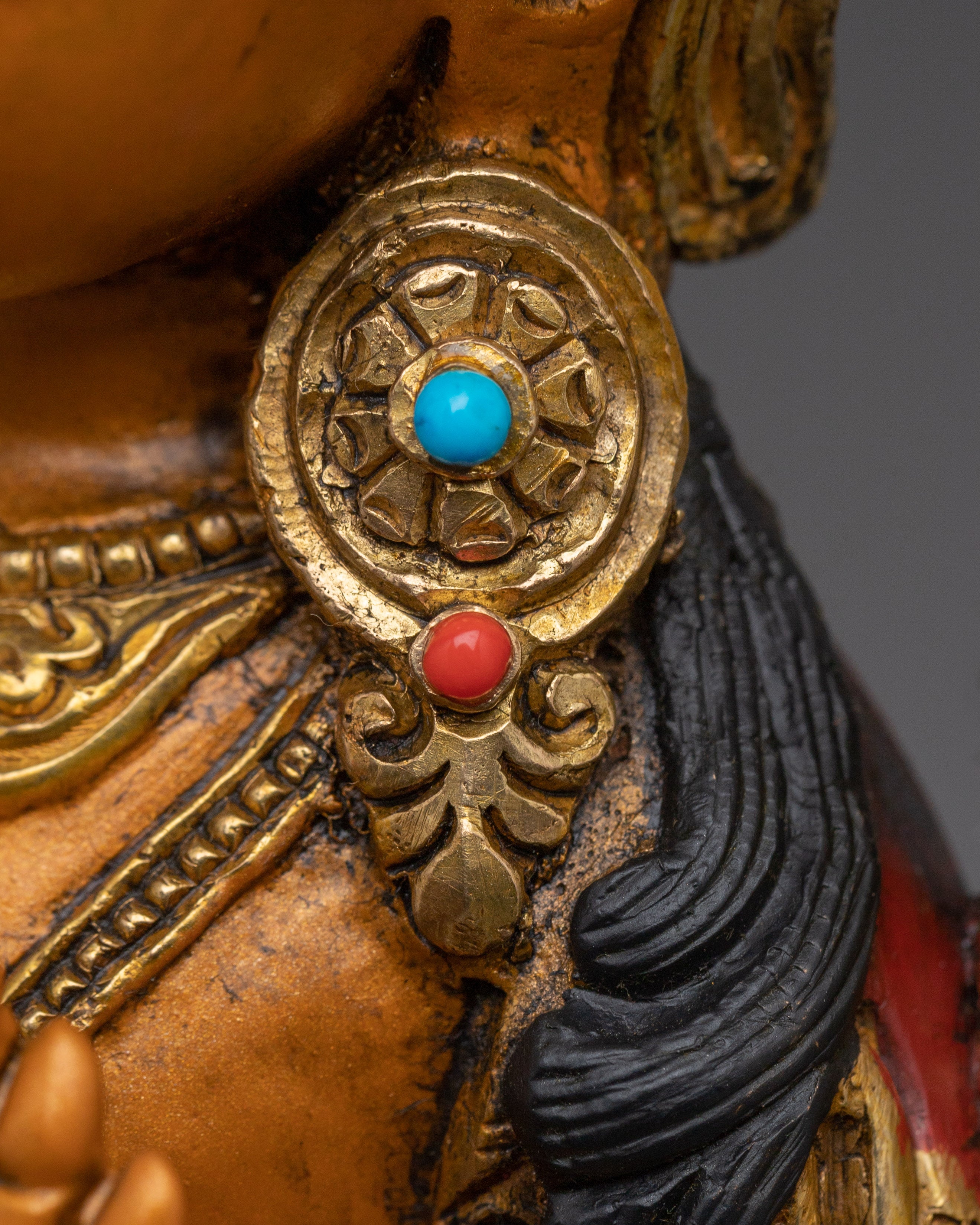 Handmade Radiant Manjushri Statue | Bodhisattva of Wisdom