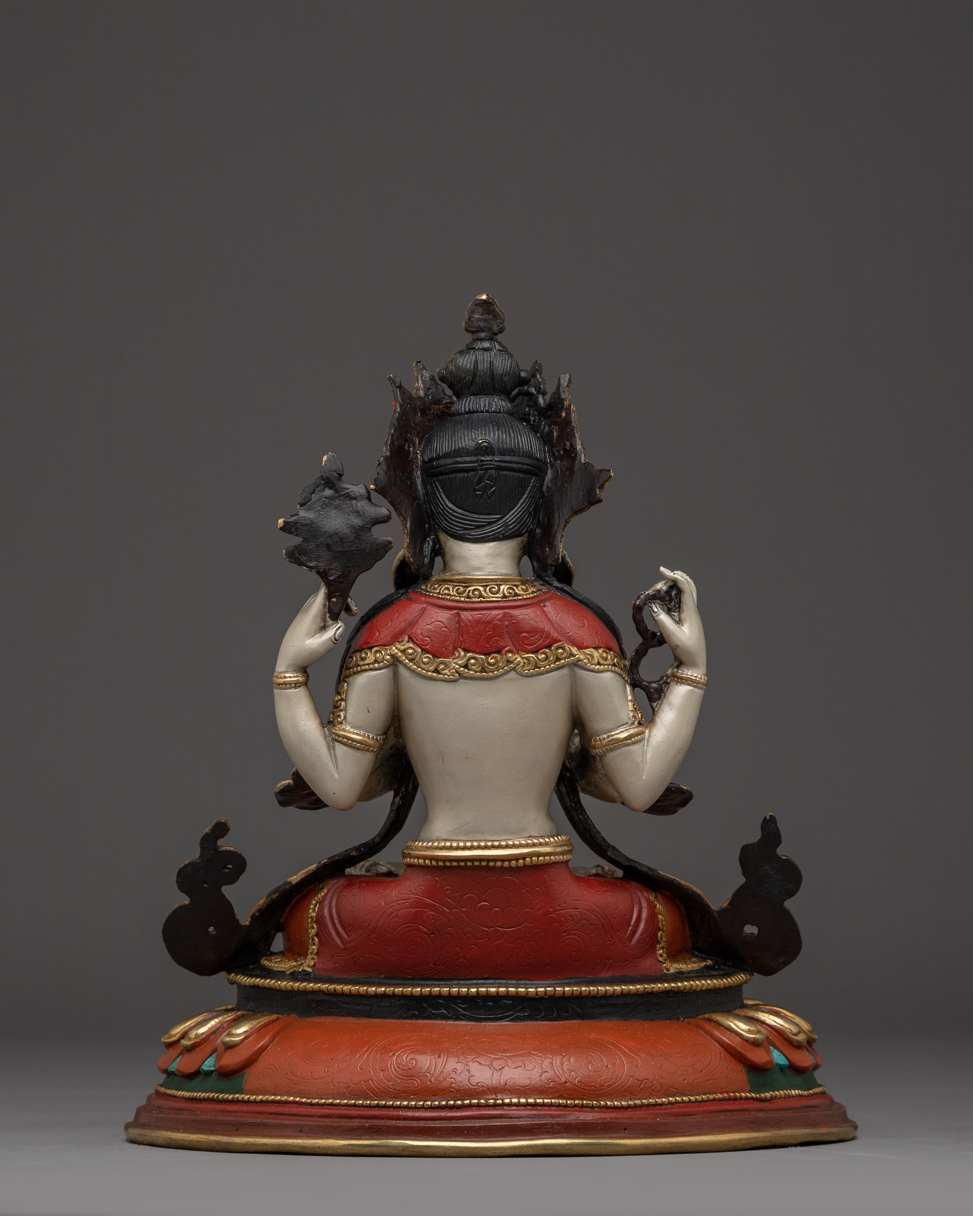 Traditional  Artwork of Chenrezig | Bodhisattva of Compassion