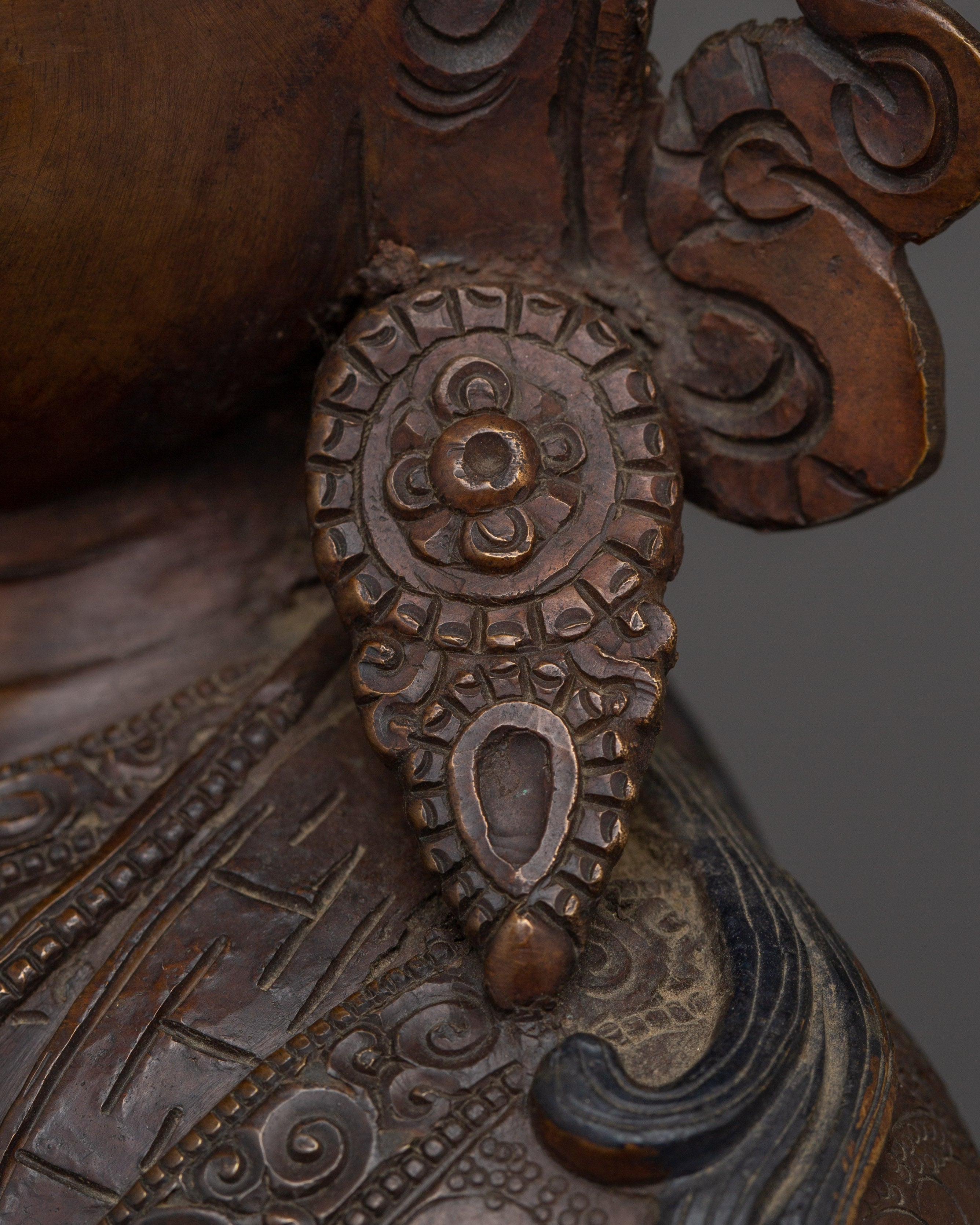 Guru Rinpoche Art, Padmasambhava Deity | Tibetan Guru Statue