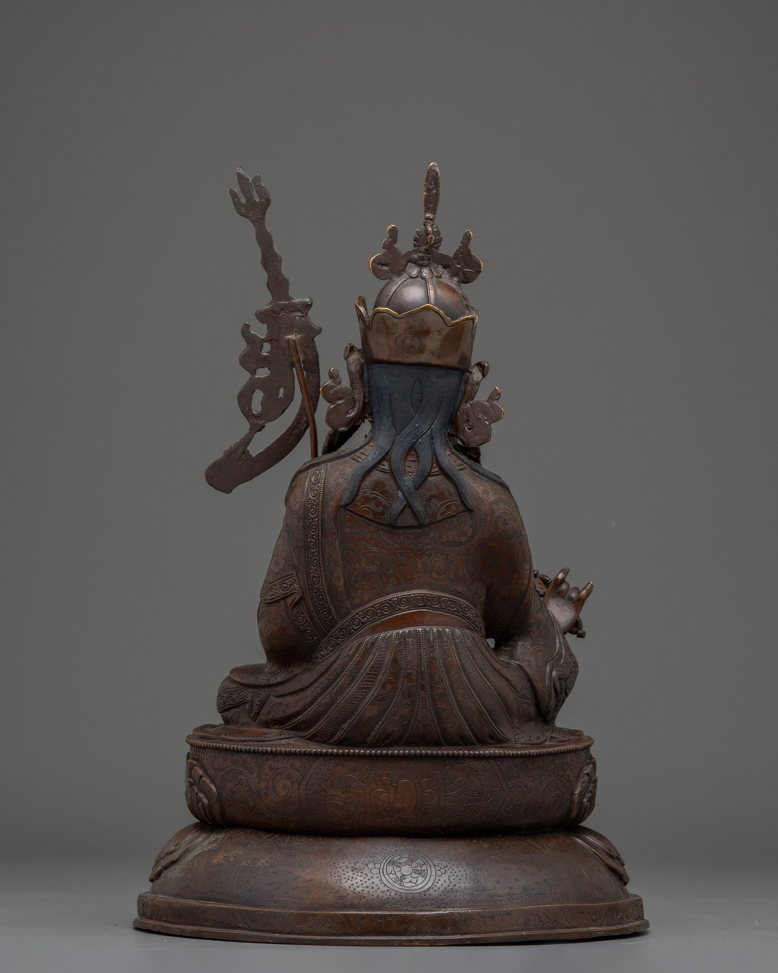 Guru Rinpoche Art, Padmasambhava Deity | Tibetan Guru Statue