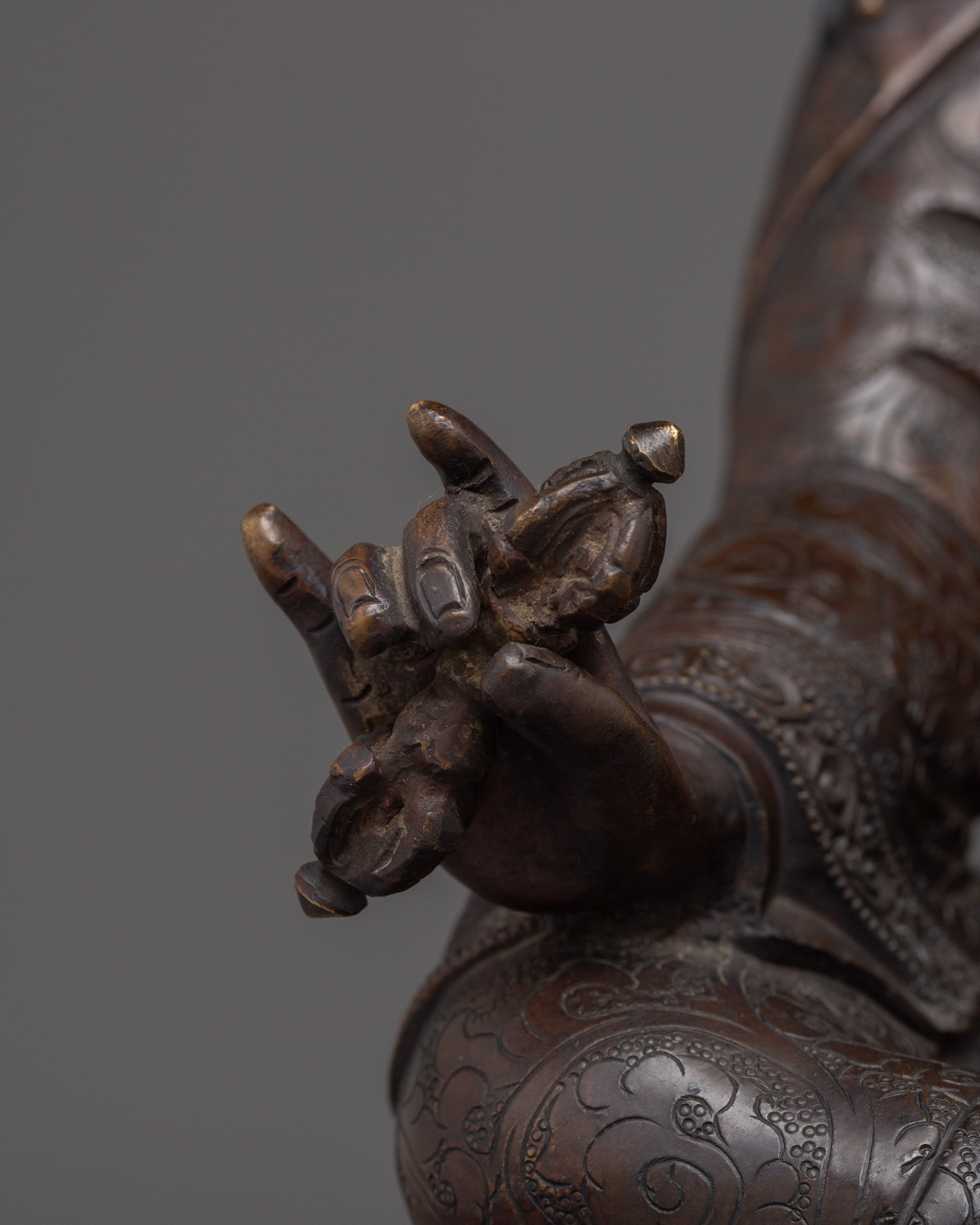 Guru Rinpoche Art, Padmasambhava Deity | Tibetan Guru Statue